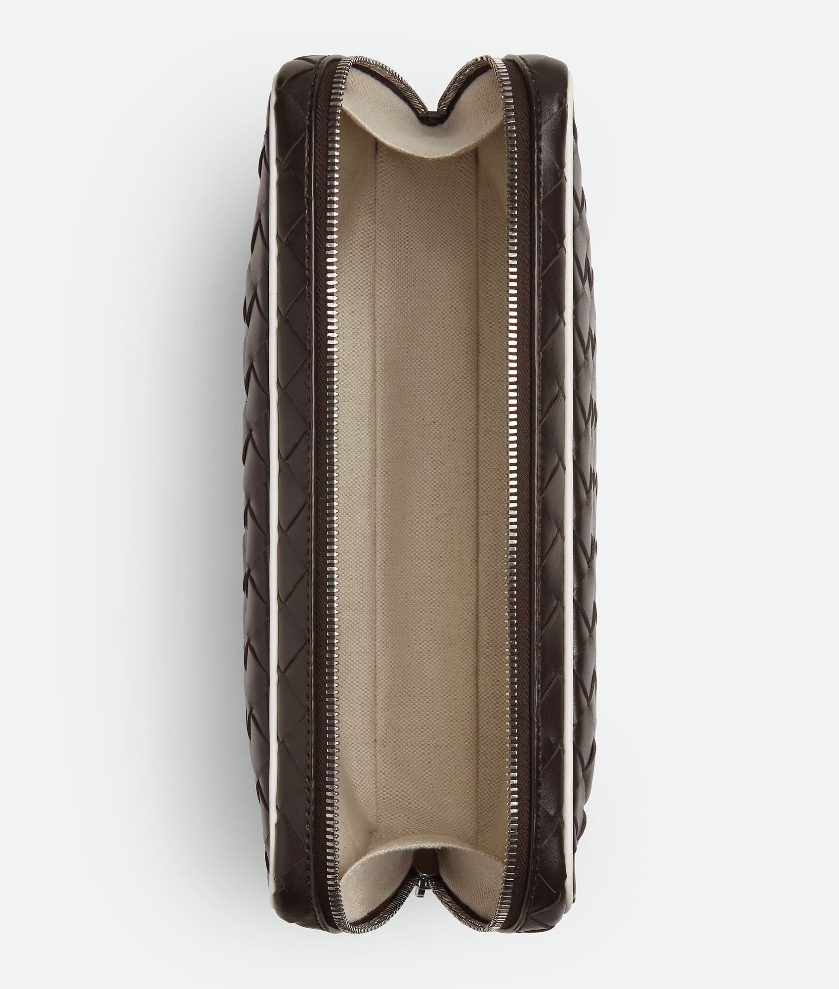 BOTTEGA VENETA 大号Intrecciato编织拉链手拿包