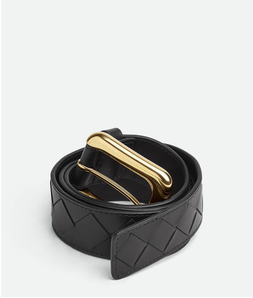 BOTTEGA VENETA Intrecciato编织腰带