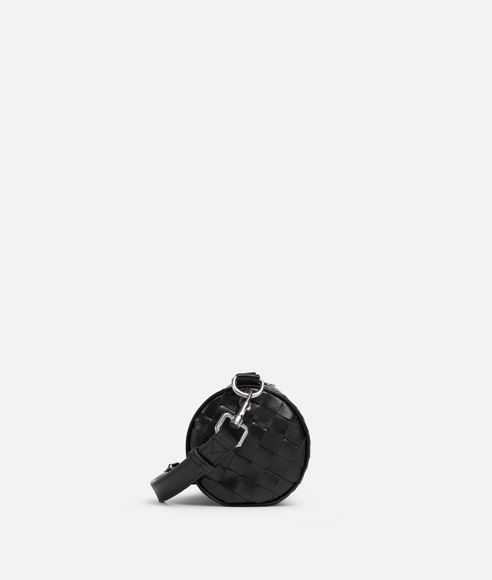 BOTTEGA VENETA 迷你Intrecciato编织Barrel圆筒包