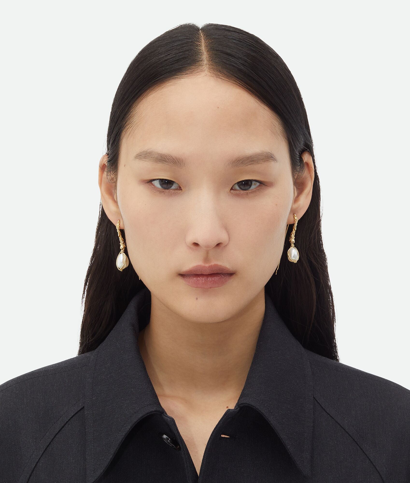 BOTTEGA VENETA Cord珍珠耳环