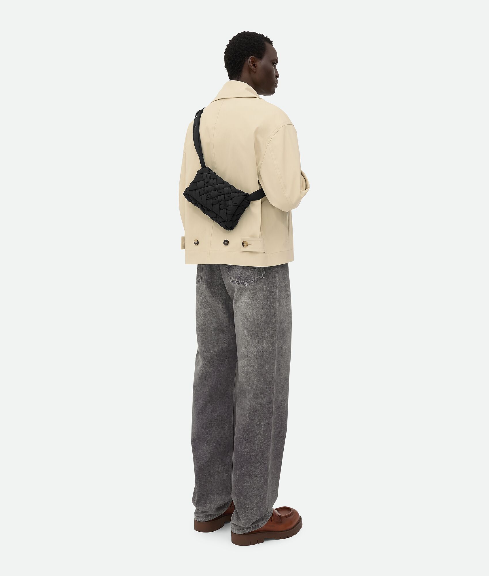 BOTTEGA VENETA 小号Rumple Messenger斜挎包