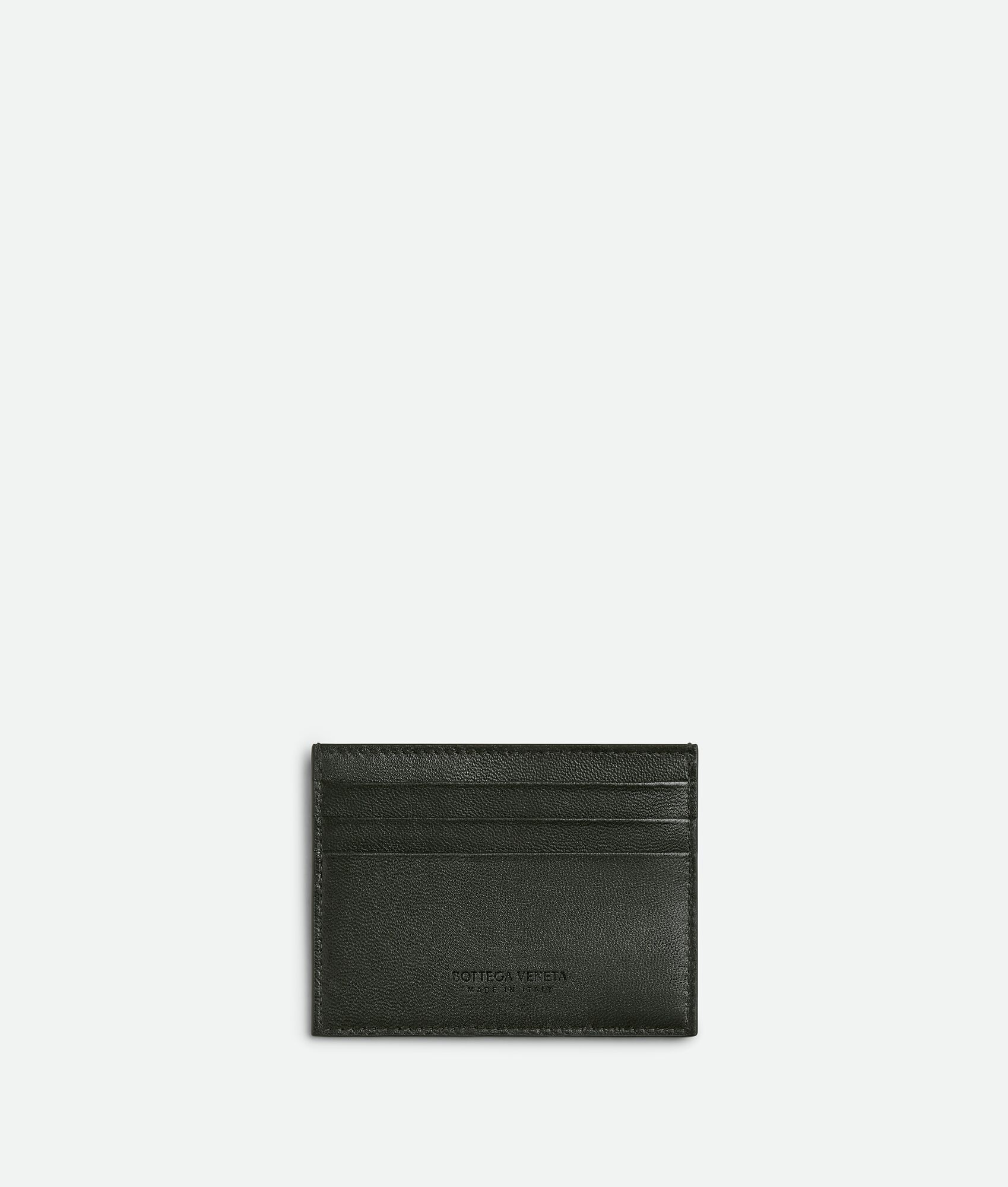 BOTTEGA VENETA Intrecciato编织斜纹信用卡包