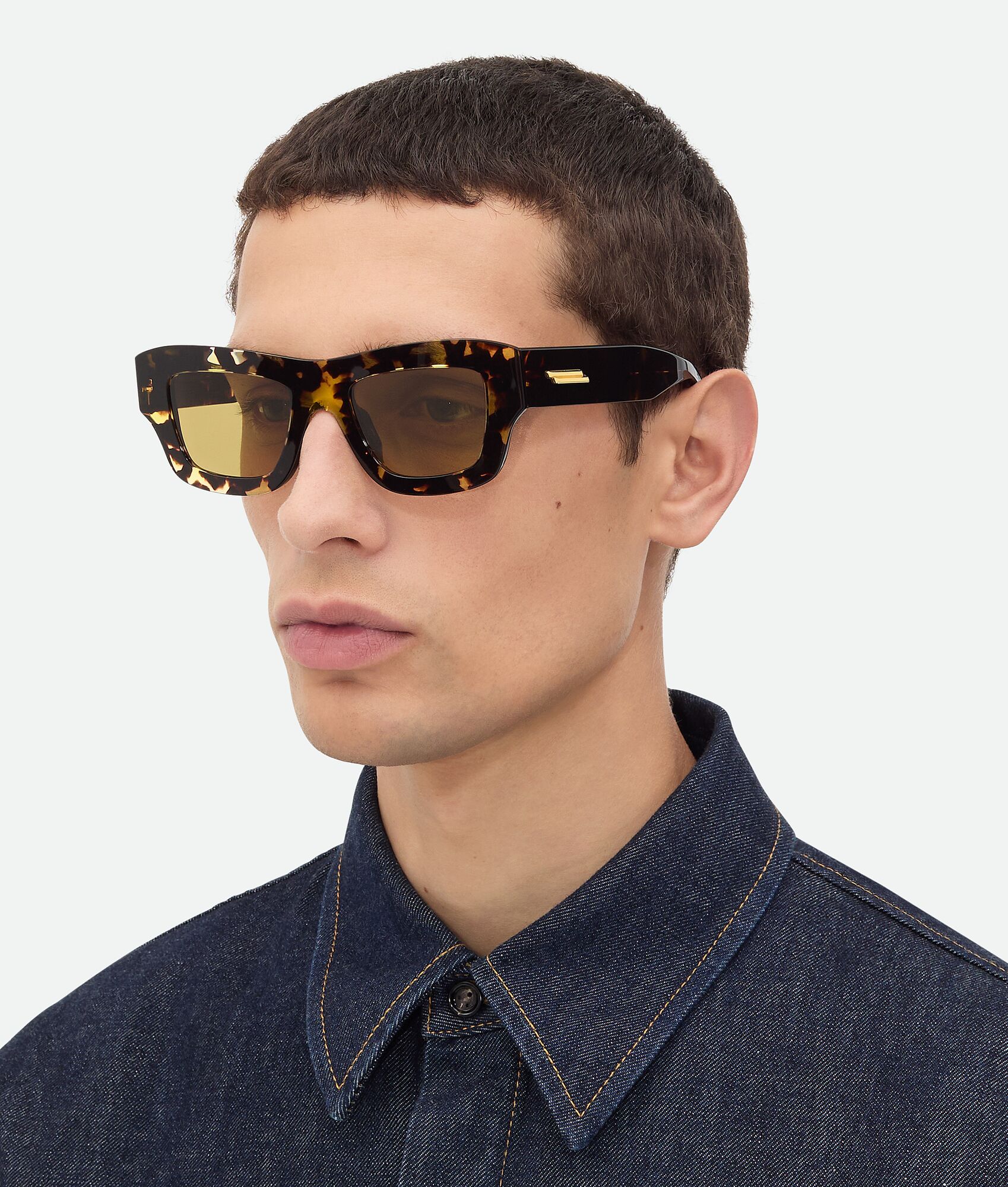 BOTTEGA VENETA Ultrathin方形太阳镜