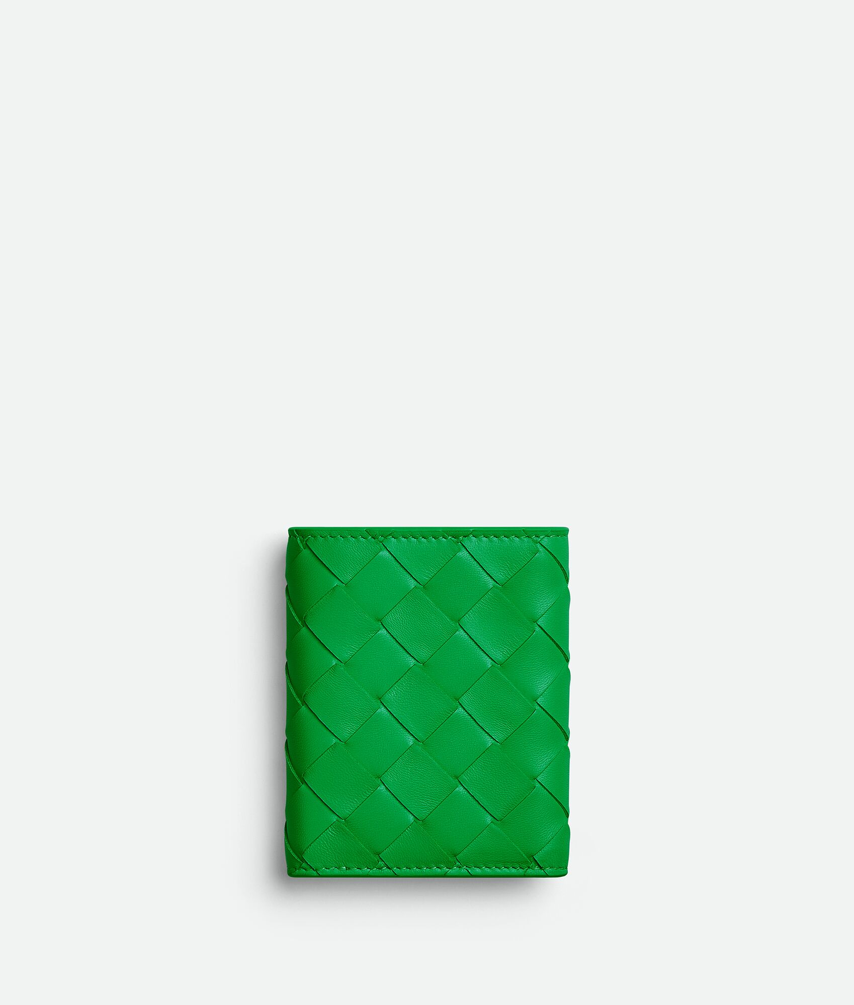 BOTTEGA VENETA Intrecciato编织小号三折拉链钱包