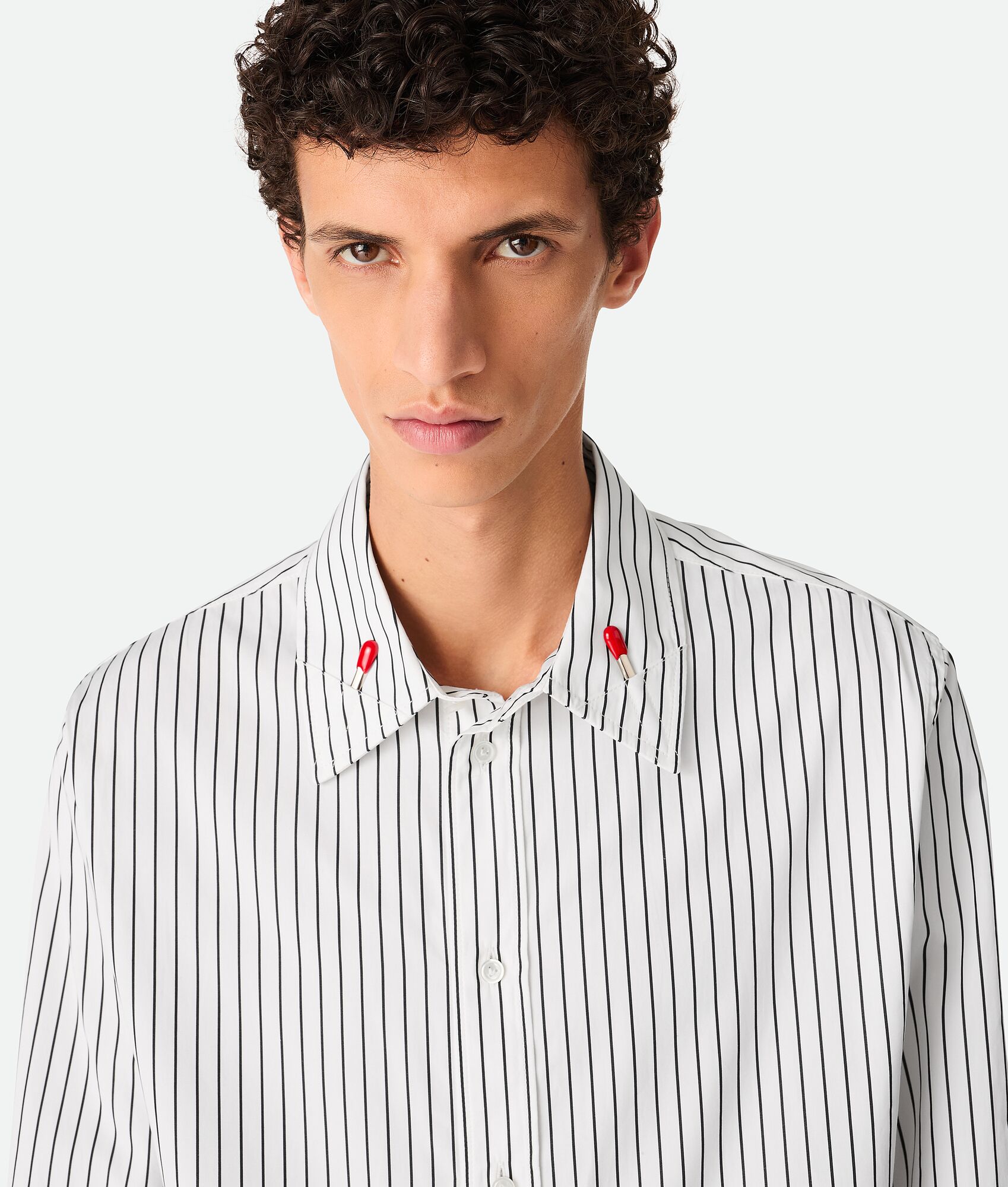 BOTTEGA VENETA 棉质条纹衬衫