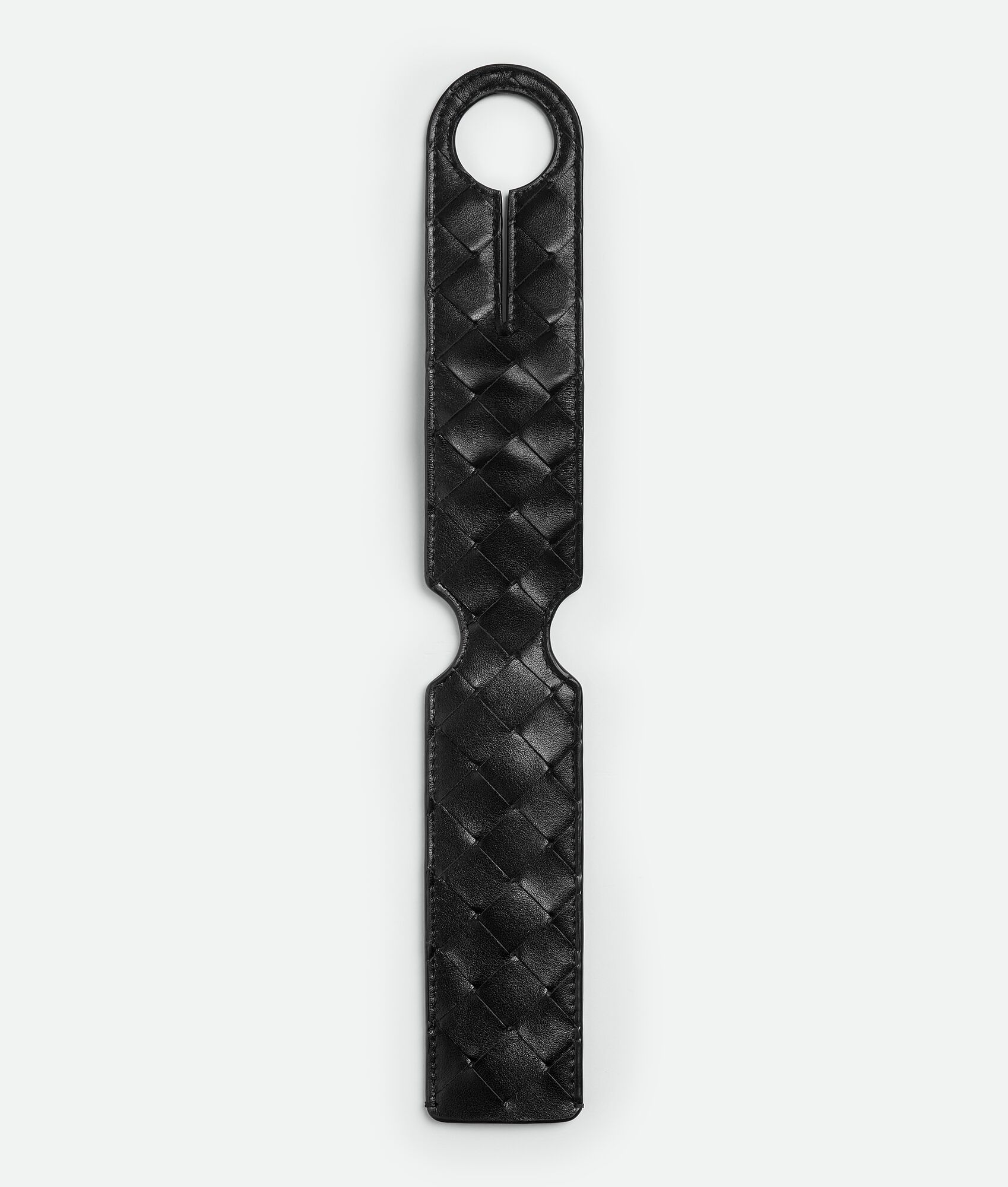 BOTTEGA VENETA Intrecciato编织长款标签夹