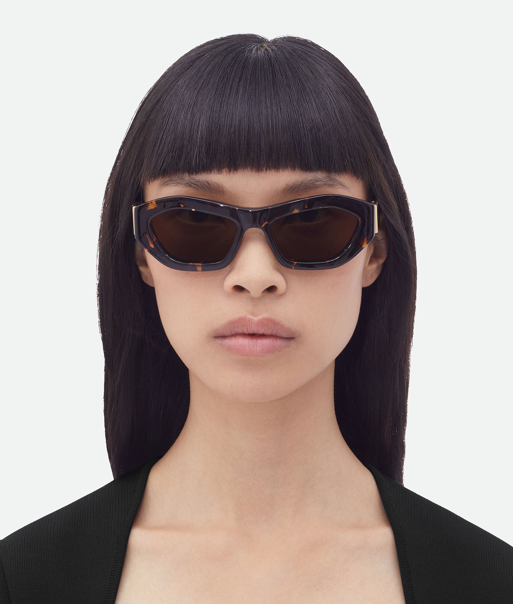 BOTTEGA VENETA Angle六边形太阳眼镜