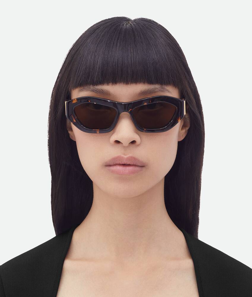 BOTTEGA VENETA Angle六边形太阳眼镜