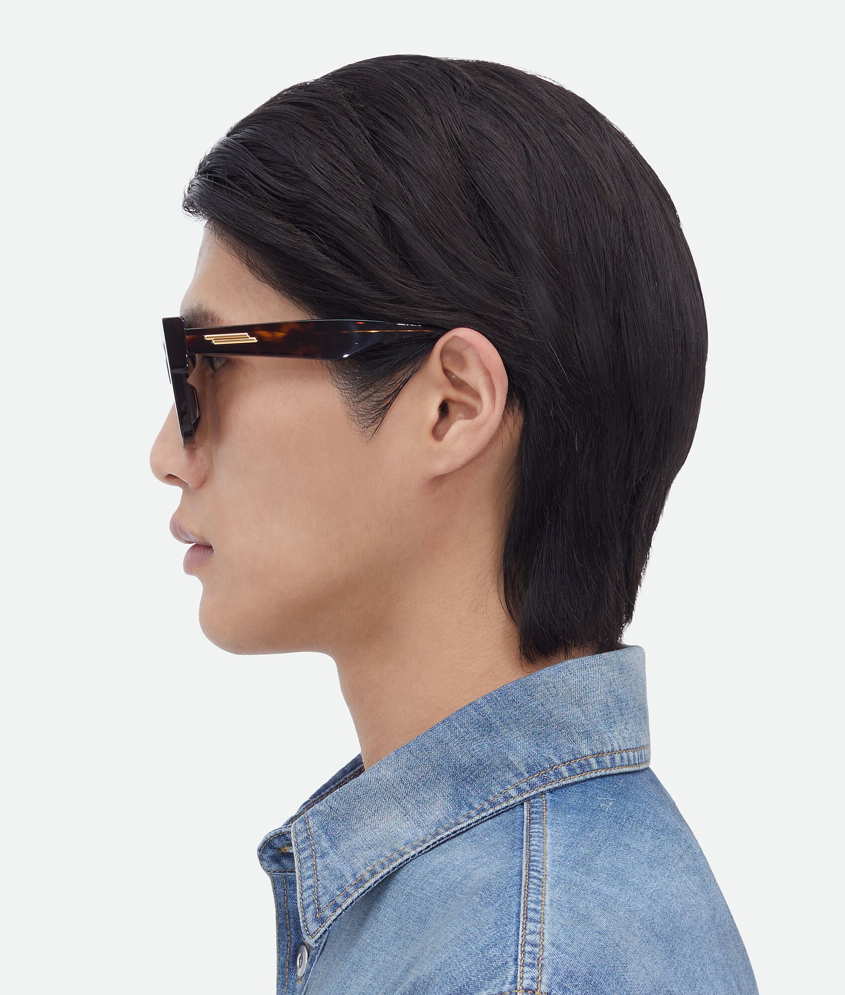 BOTTEGA VENETA Classic方形太阳眼镜