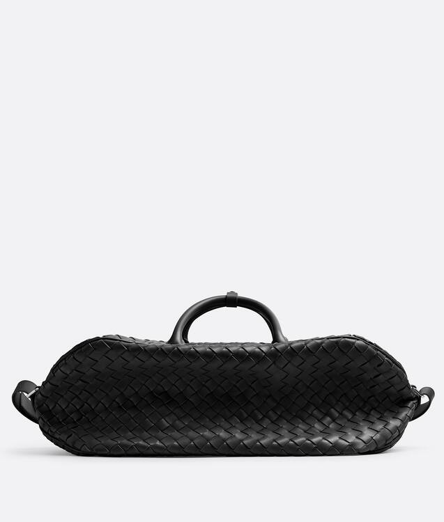 BOTTEGA VENETA 经典Intrecciato编织皮革Pop-Up旅行包