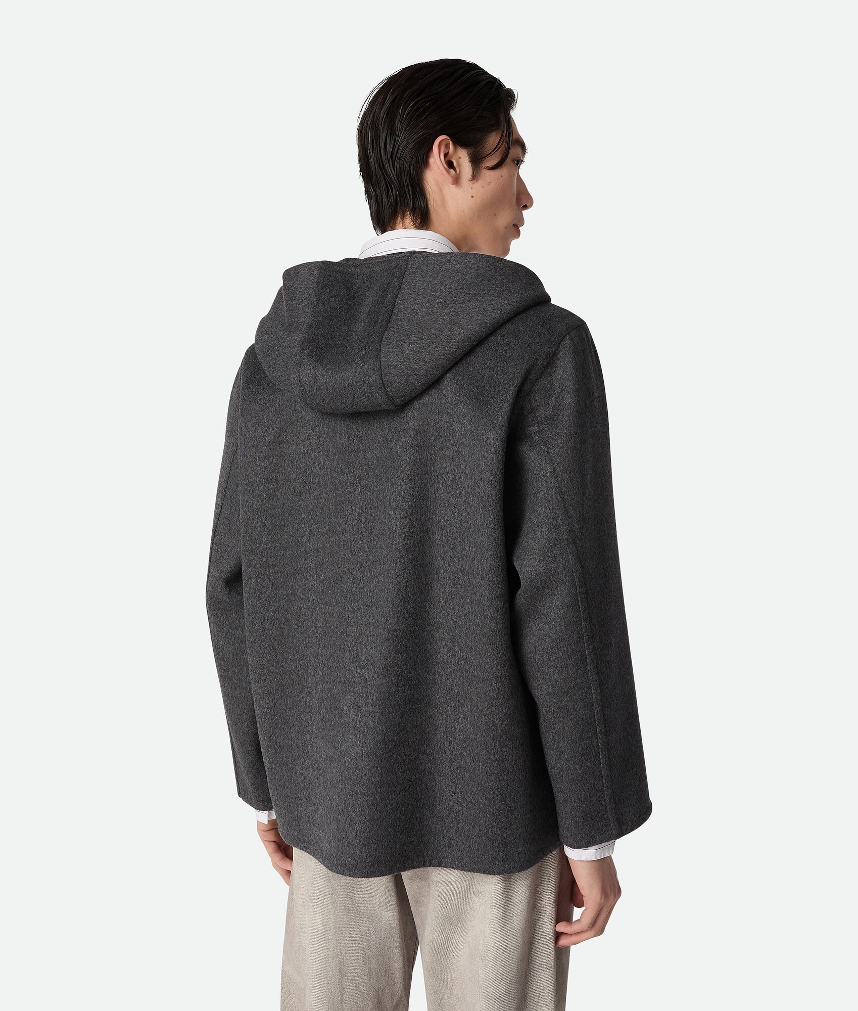 BOTTEGA VENETA 双面羊毛连帽衫