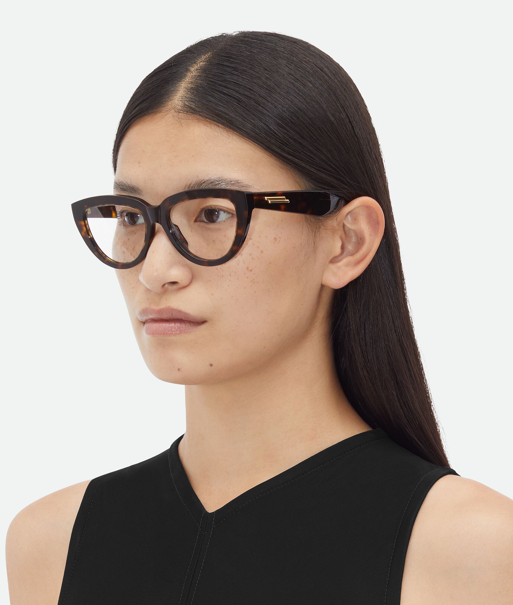 BOTTEGA VENETA Classic再生Acetate Cat Eye眼镜