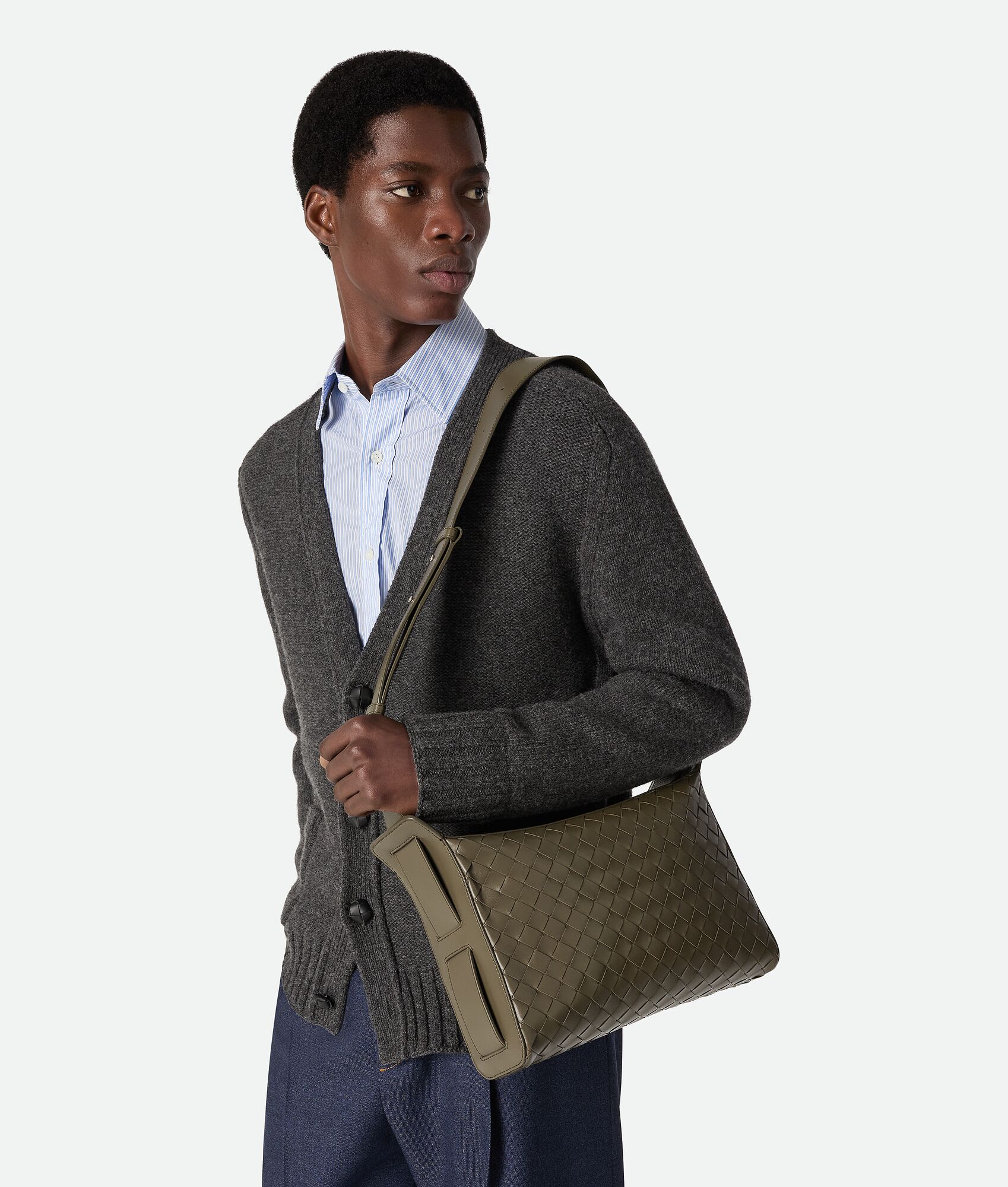 BOTTEGA VENETA Intrecciato编织Tribeca手提包