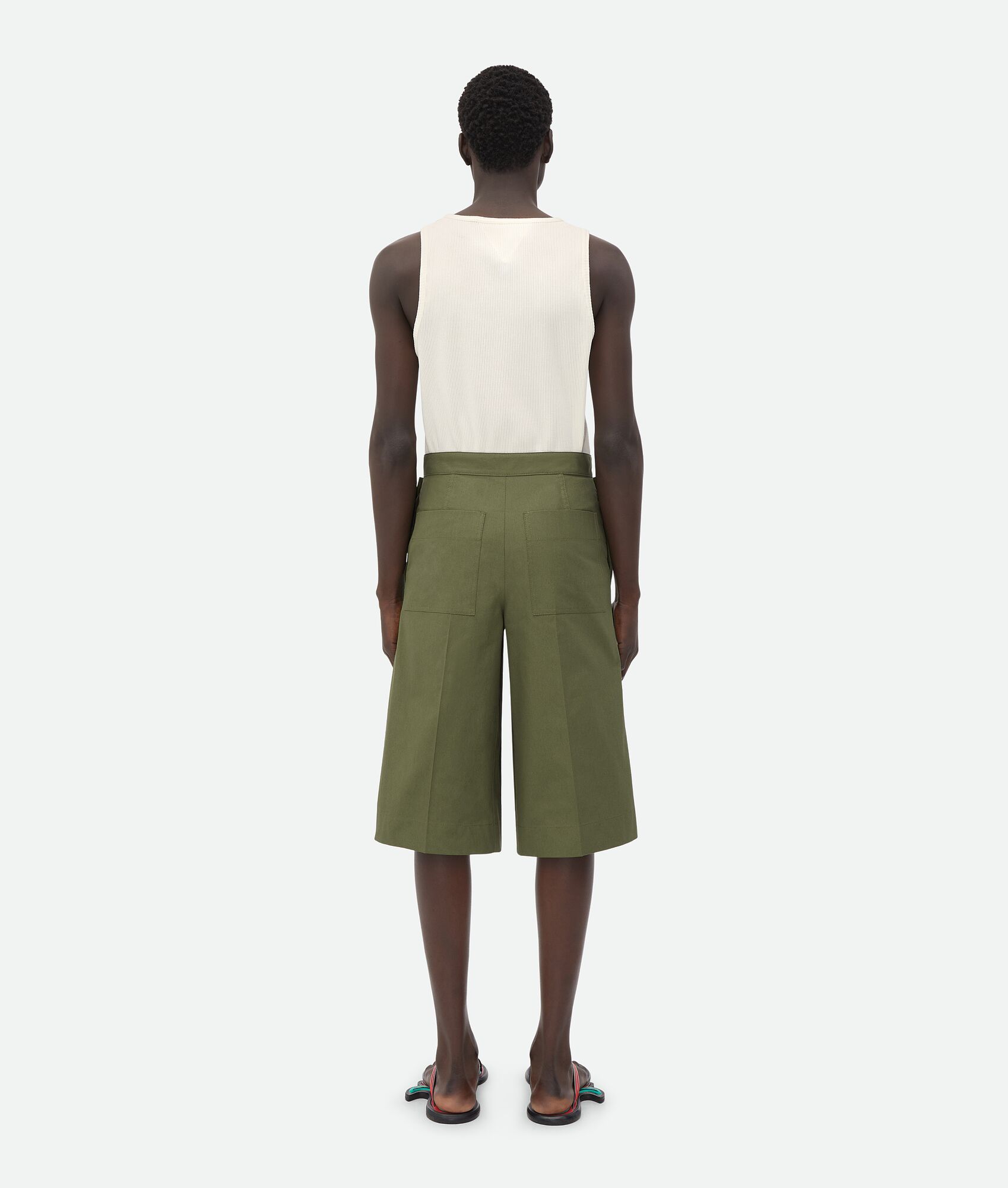 BOTTEGA VENETA 紧致棉质短裤