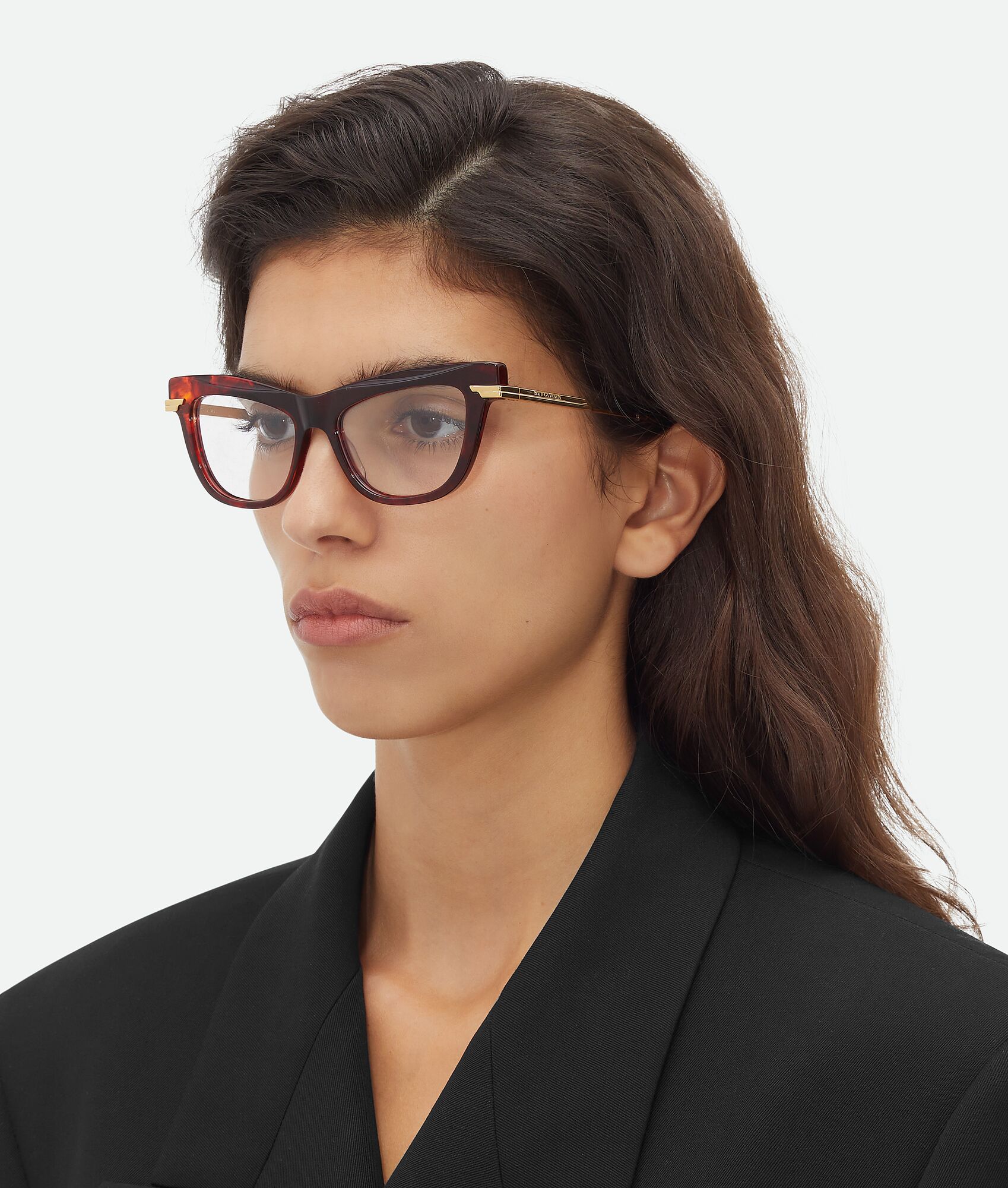 BOTTEGA VENETA Classic再生Acetate Cat Eye眼镜