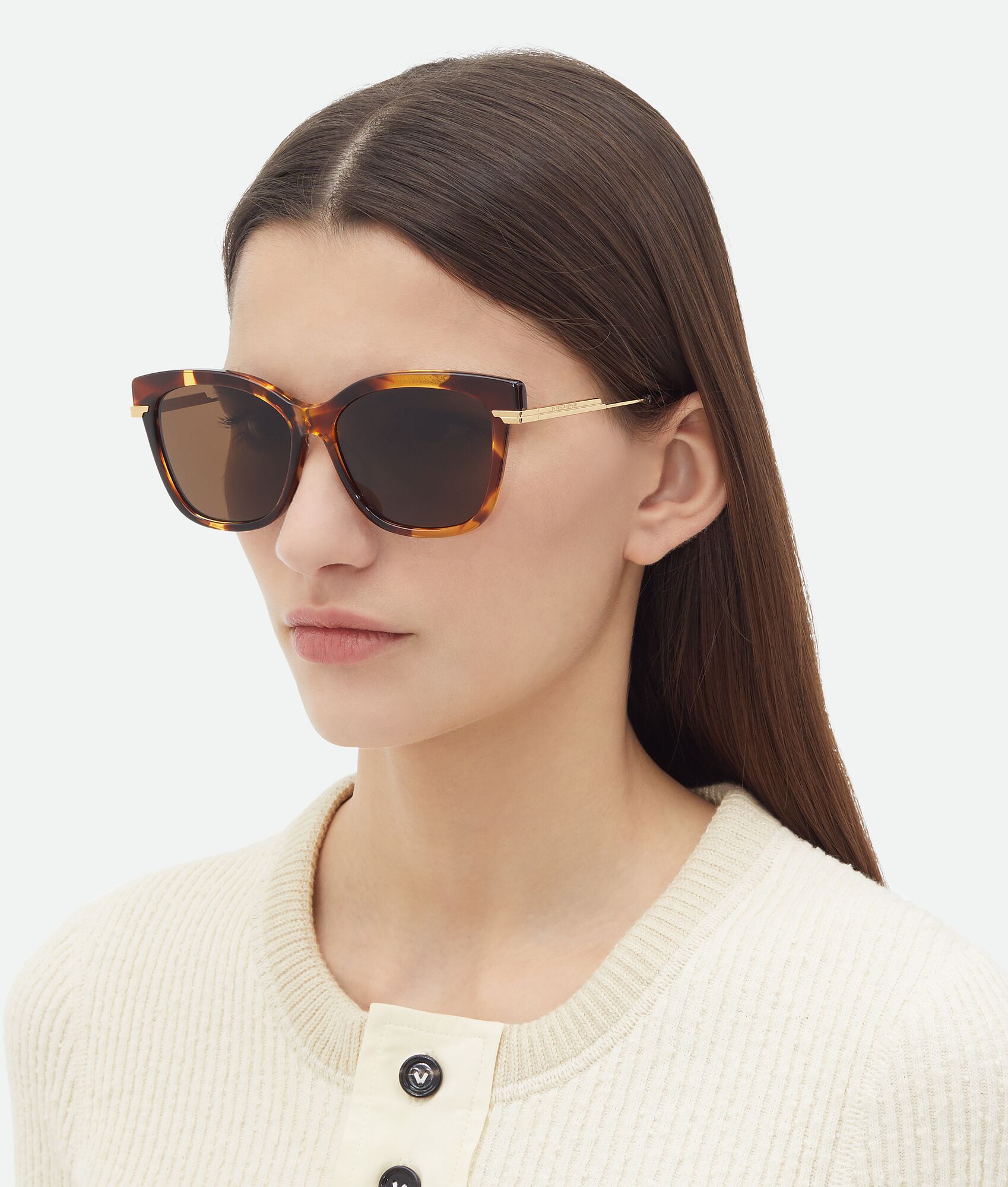 BOTTEGA VENETA Classic Square太阳镜
