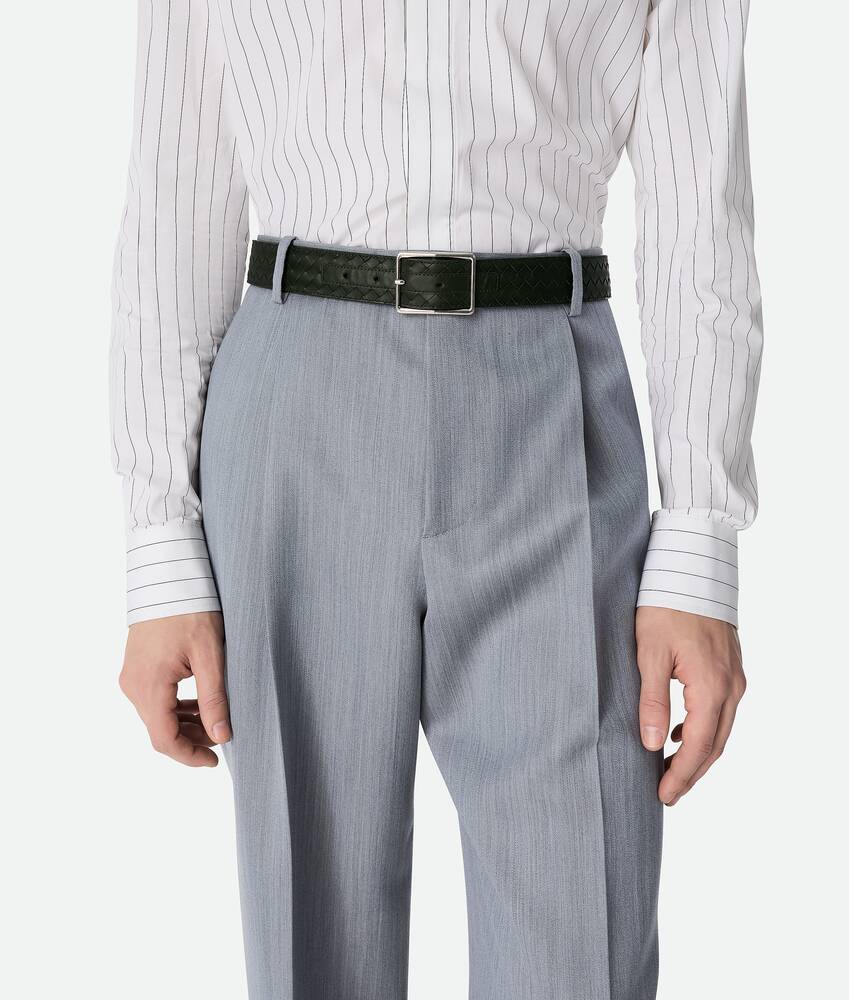 BOTTEGA VENETA Intrecciato Piccolo编织腰带