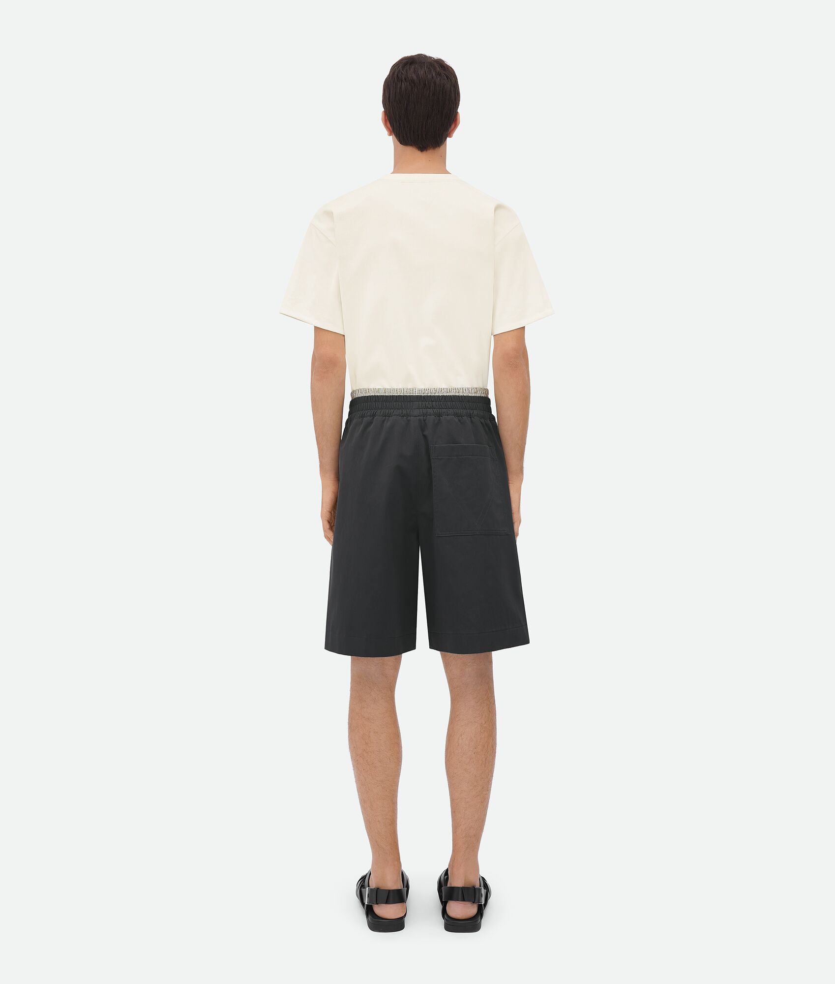 BOTTEGA VENETA 轻盈棉质斜纹短裤