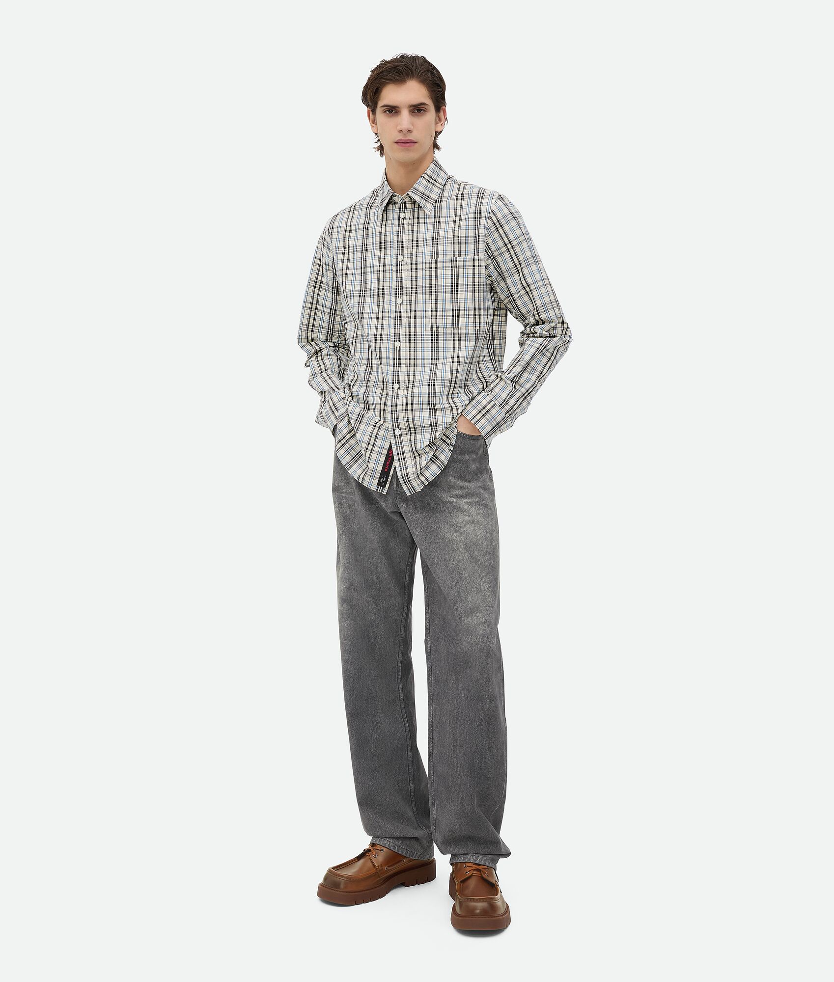 BOTTEGA VENETA 男士Haddock船鞋