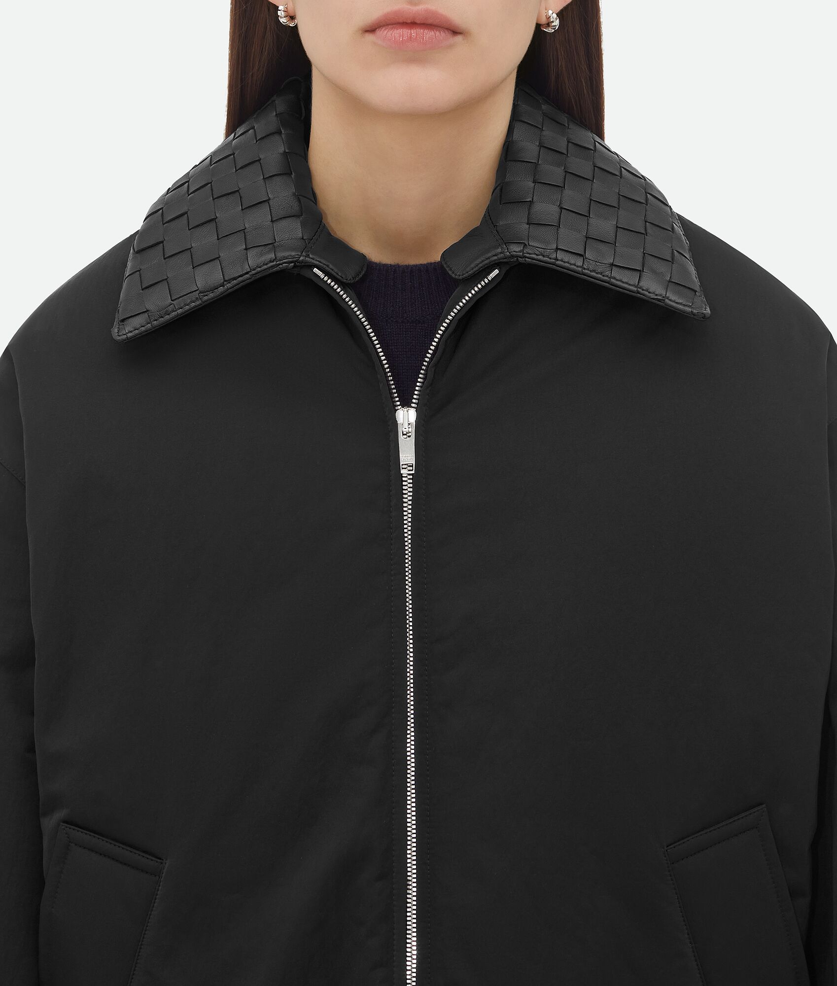 BOTTEGA VENETA 科技尼龙羽绒夹克