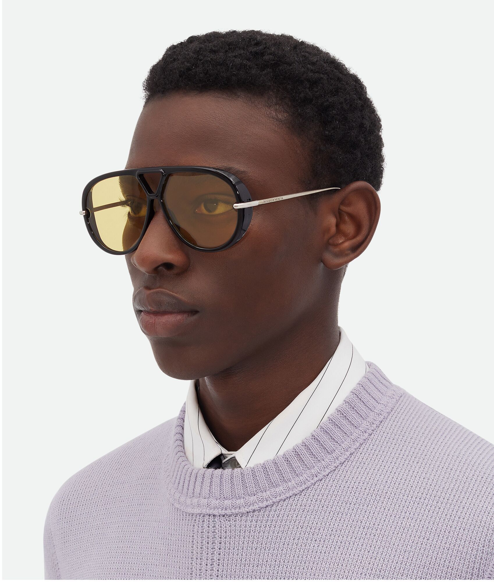 BOTTEGA VENETA Classic飞行员太阳镜