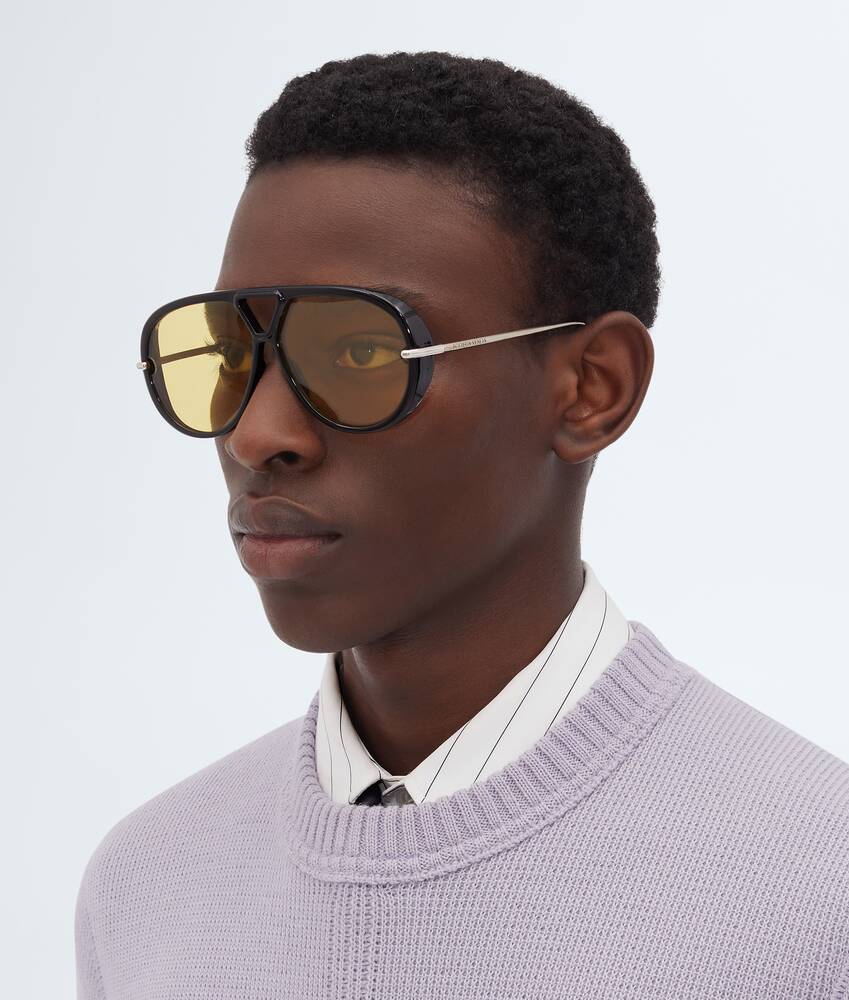 BOTTEGA VENETA Classic飞行员太阳镜