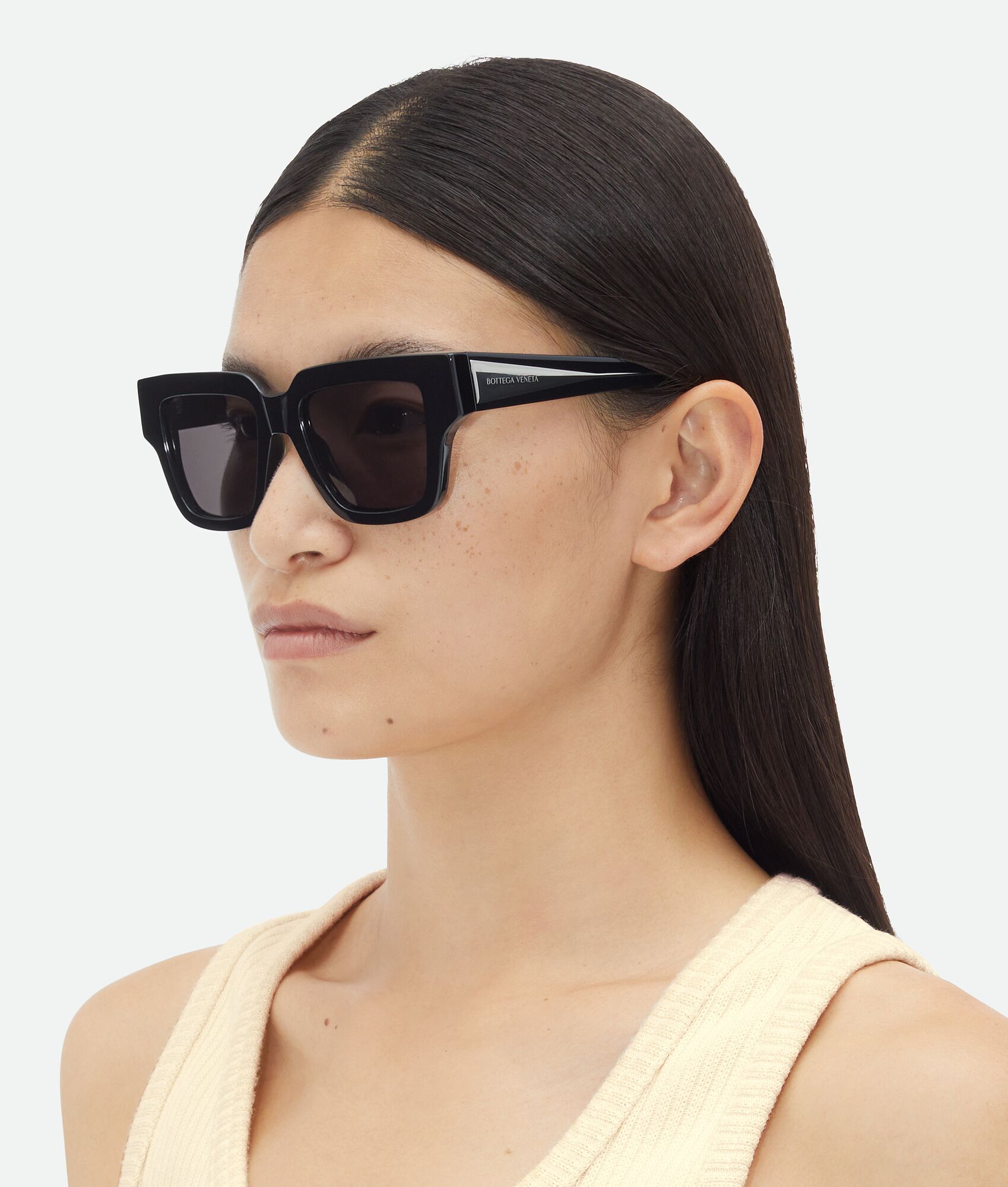 BOTTEGA VENETA Tri-Fold Square太阳镜
