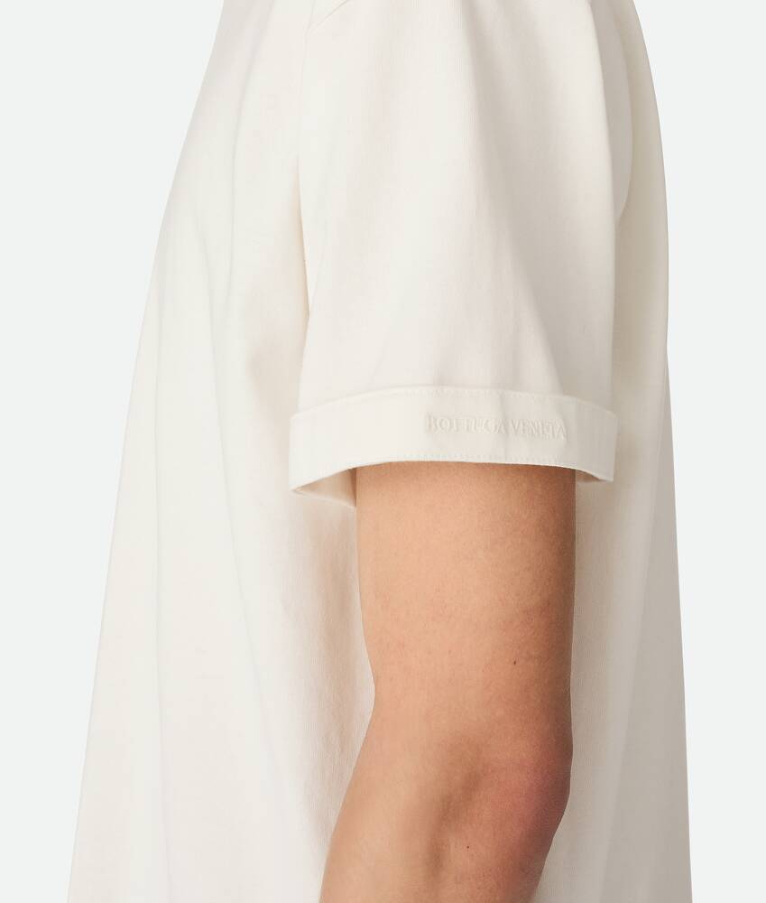 BOTTEGA VENETA 印花棉质针织T恤