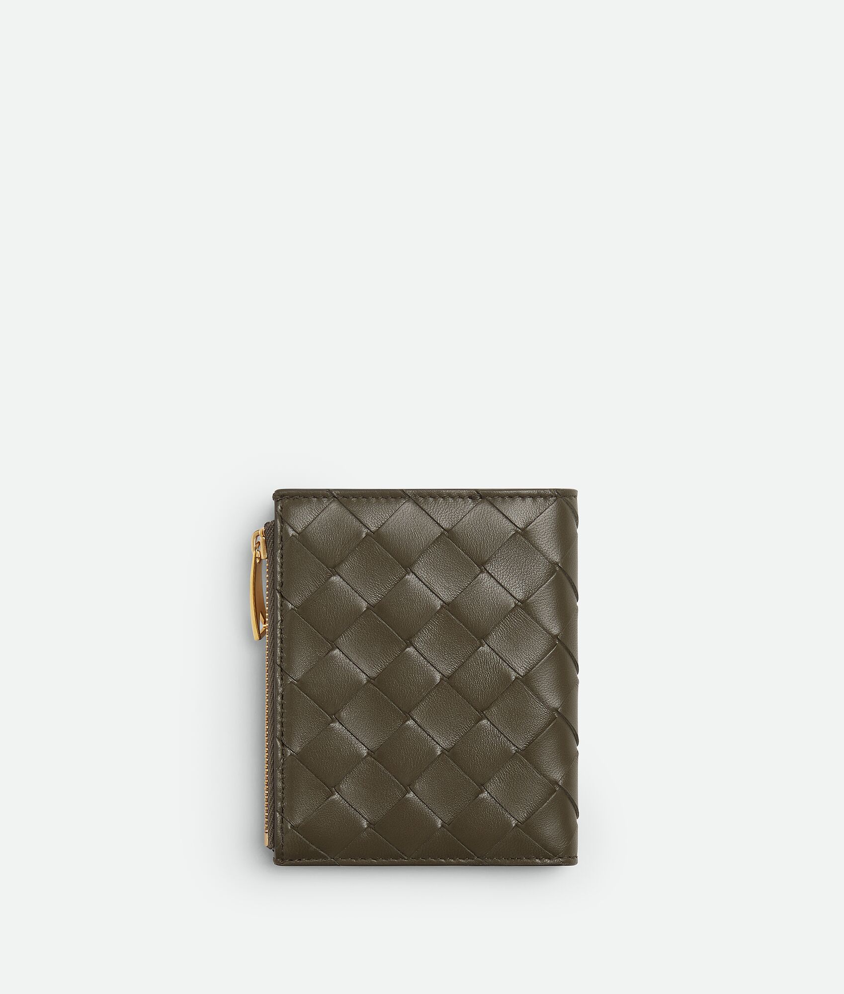 BOTTEGA VENETA 小号Intrecciato编织双折钱包