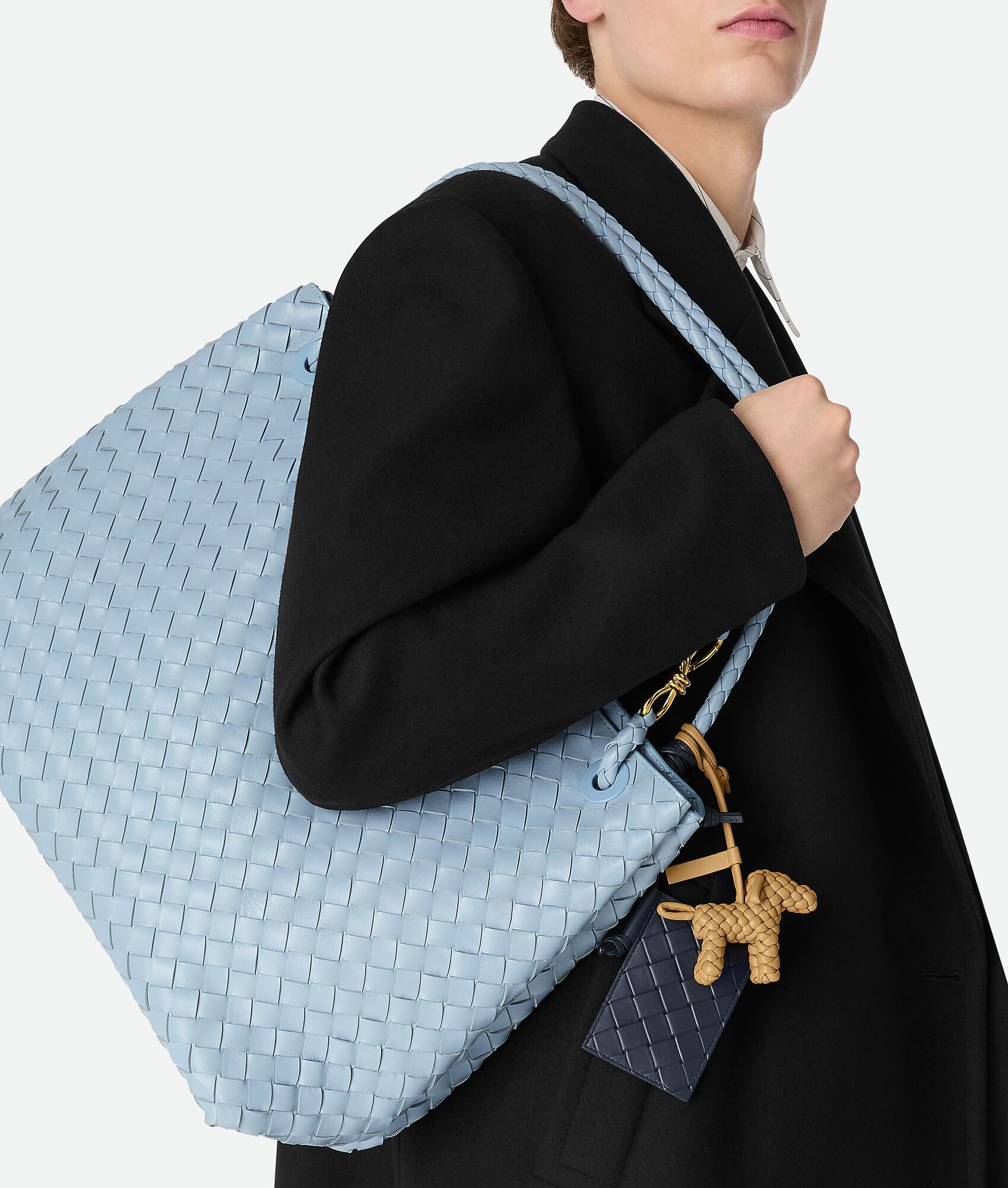 BOTTEGA VENETA 小狗造型吊坠