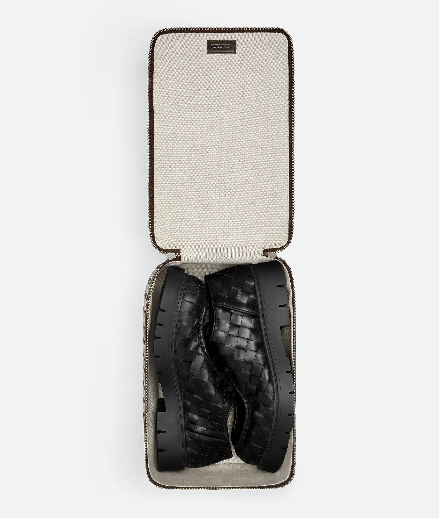 BOTTEGA VENETA Intrecciato编织大号鞋盒