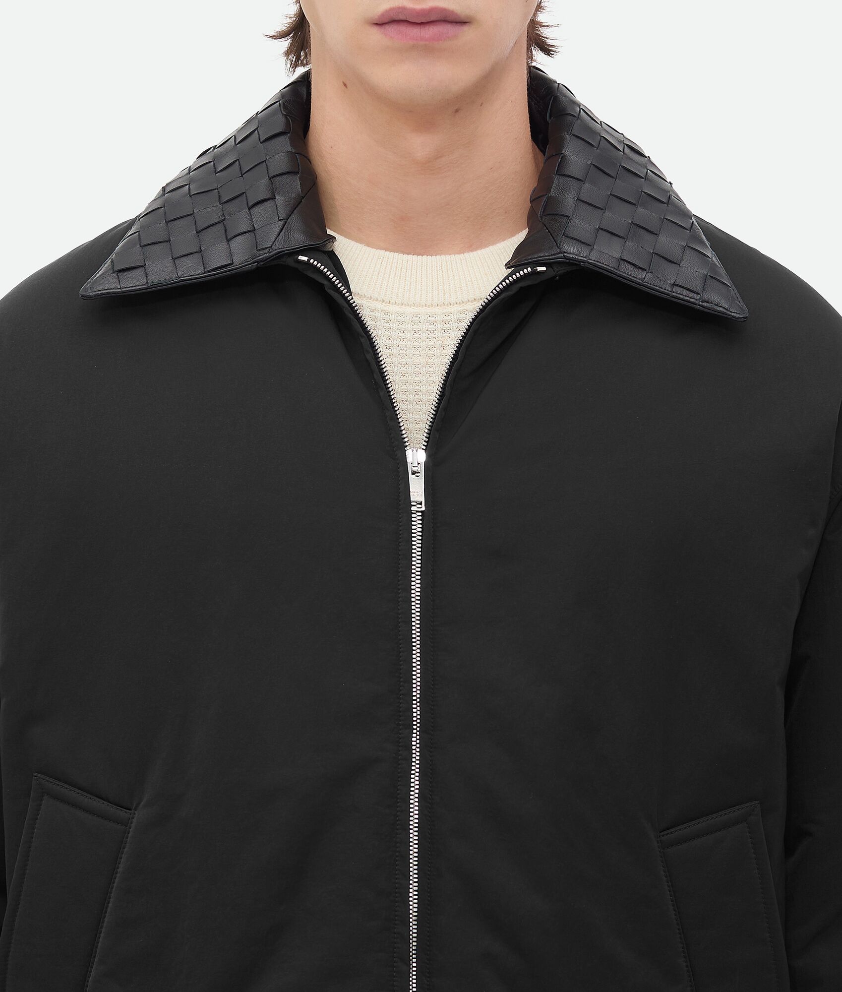 BOTTEGA VENETA 科技尼龙羽绒夹克