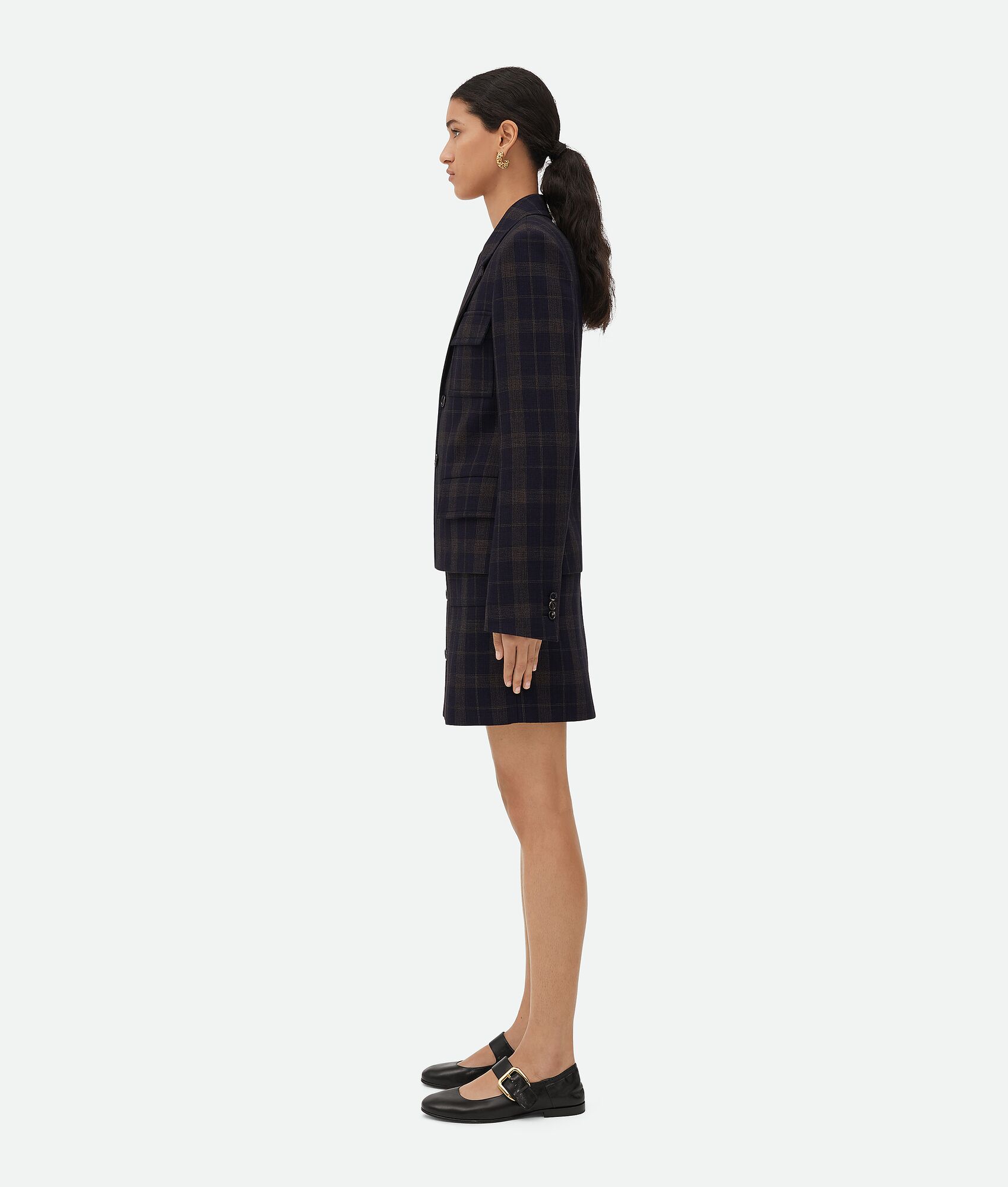 BOTTEGA VENETA 女士Astaire玛丽珍平底芭蕾舞鞋