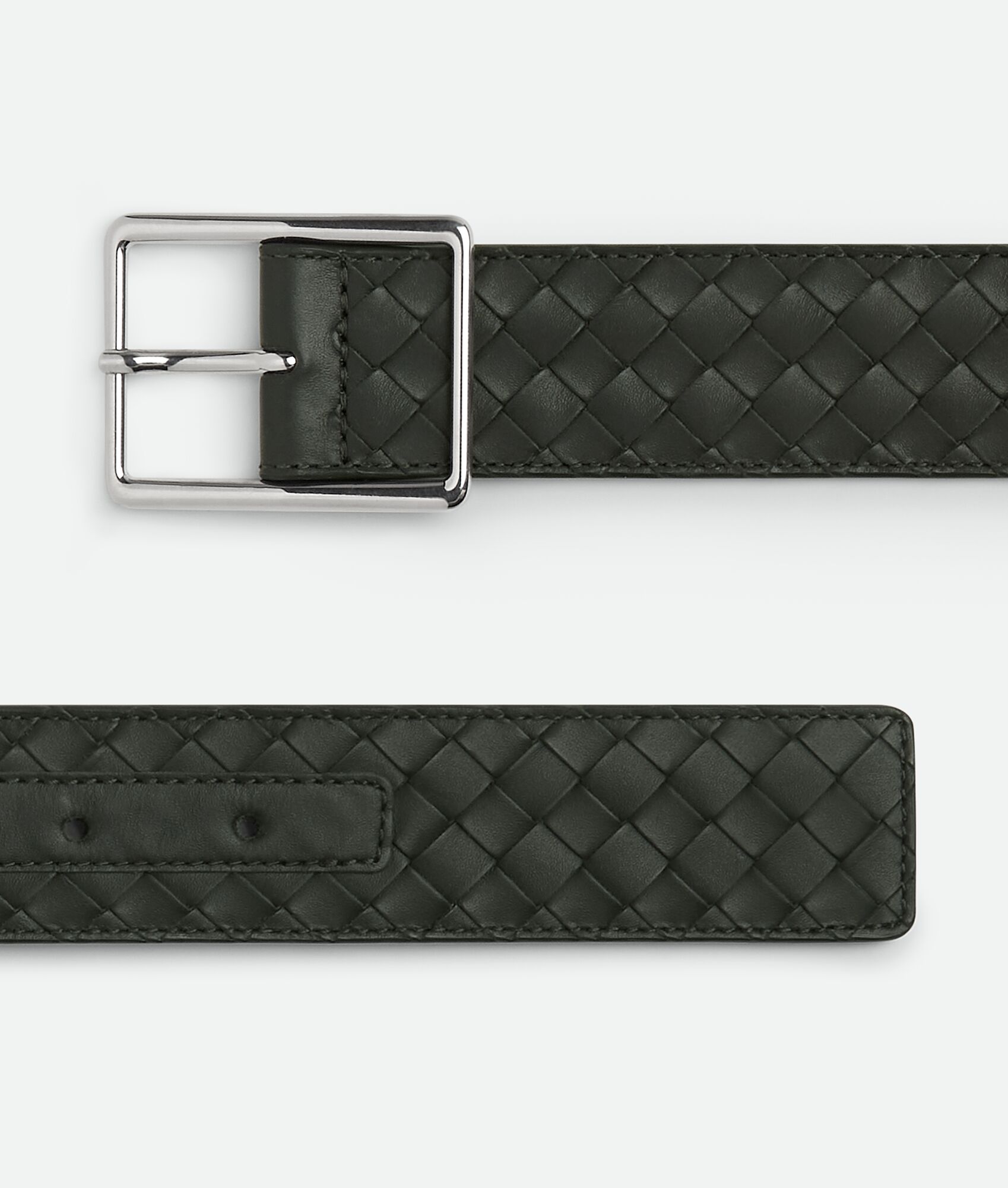 BOTTEGA VENETA Intrecciato Piccolo编织腰带