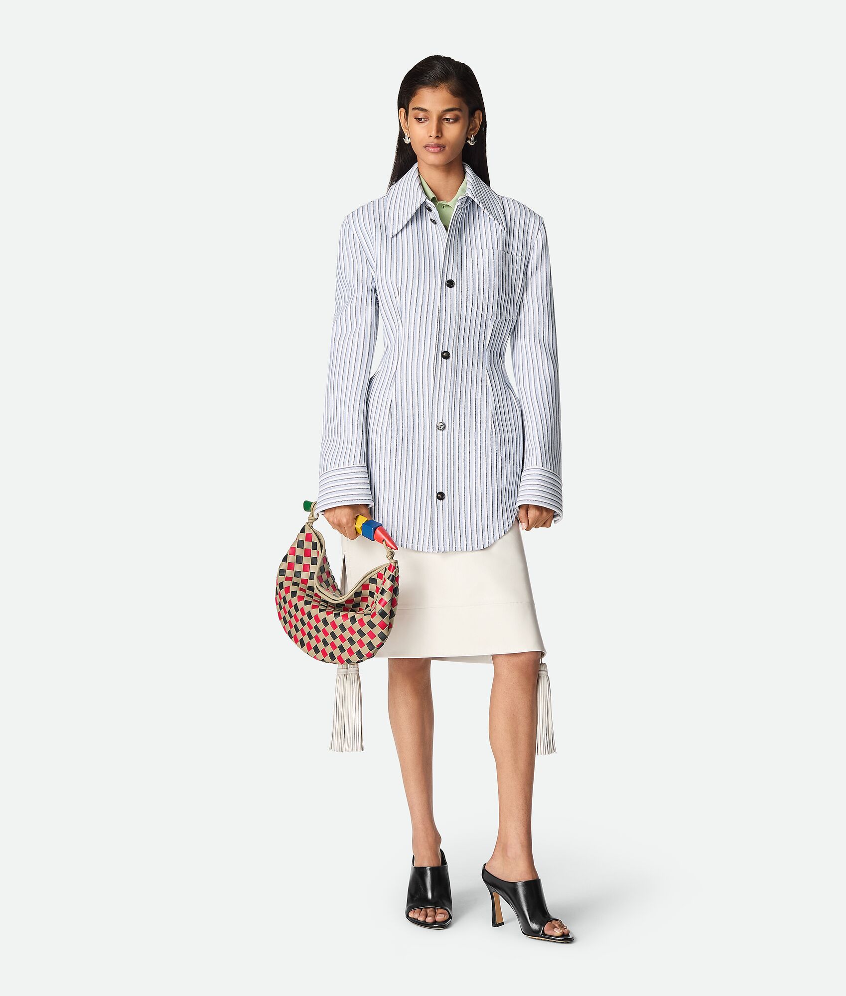 BOTTEGA VENETA 轻盈精细山羊绒Polo衫