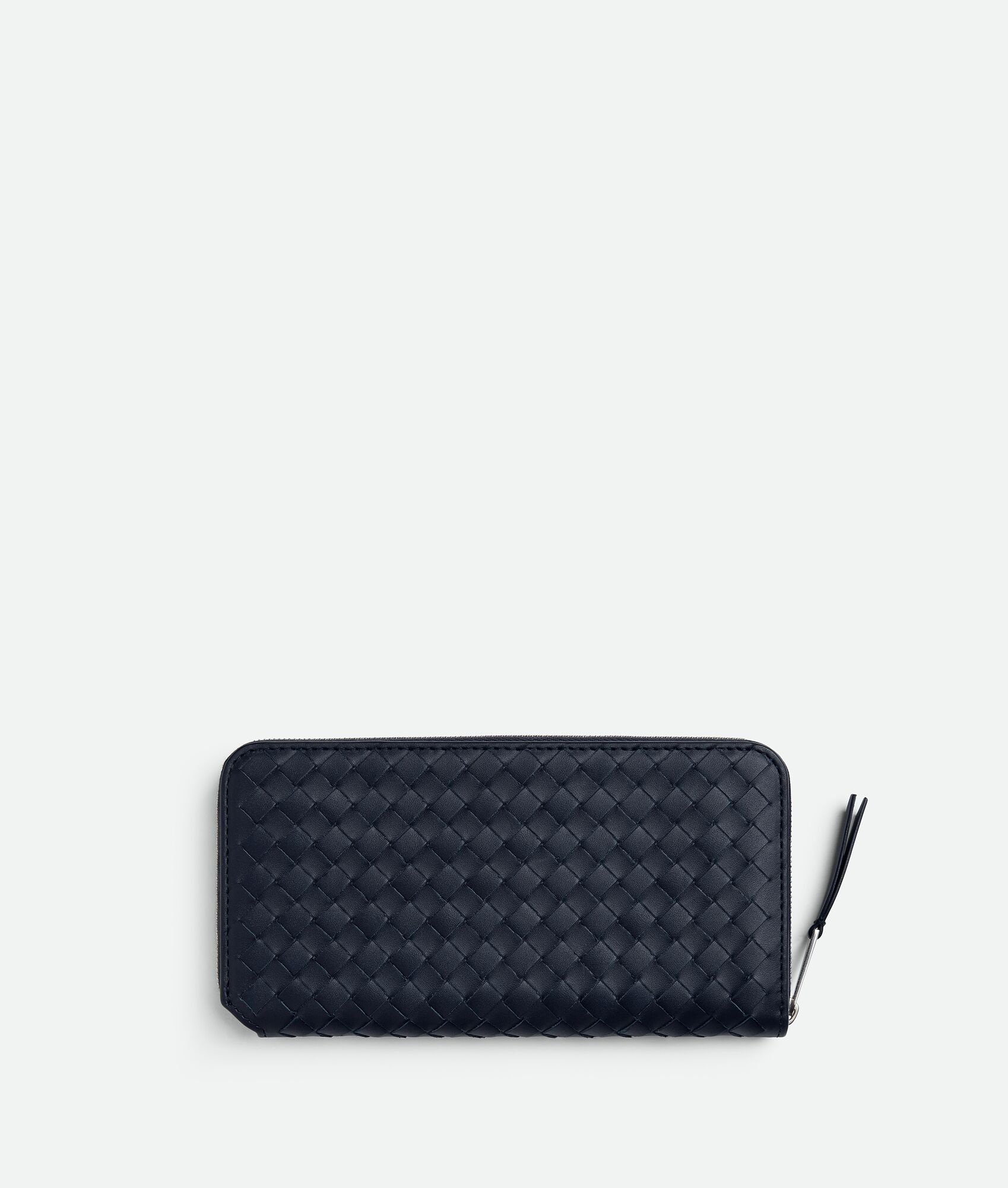 BOTTEGA VENETA Intrecciato Piccolo编织环绕式拉链钱包