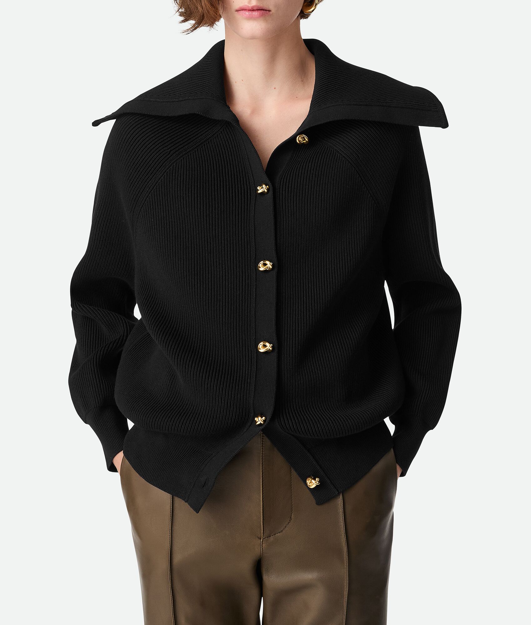 BOTTEGA VENETA 棉质罗纹开衫