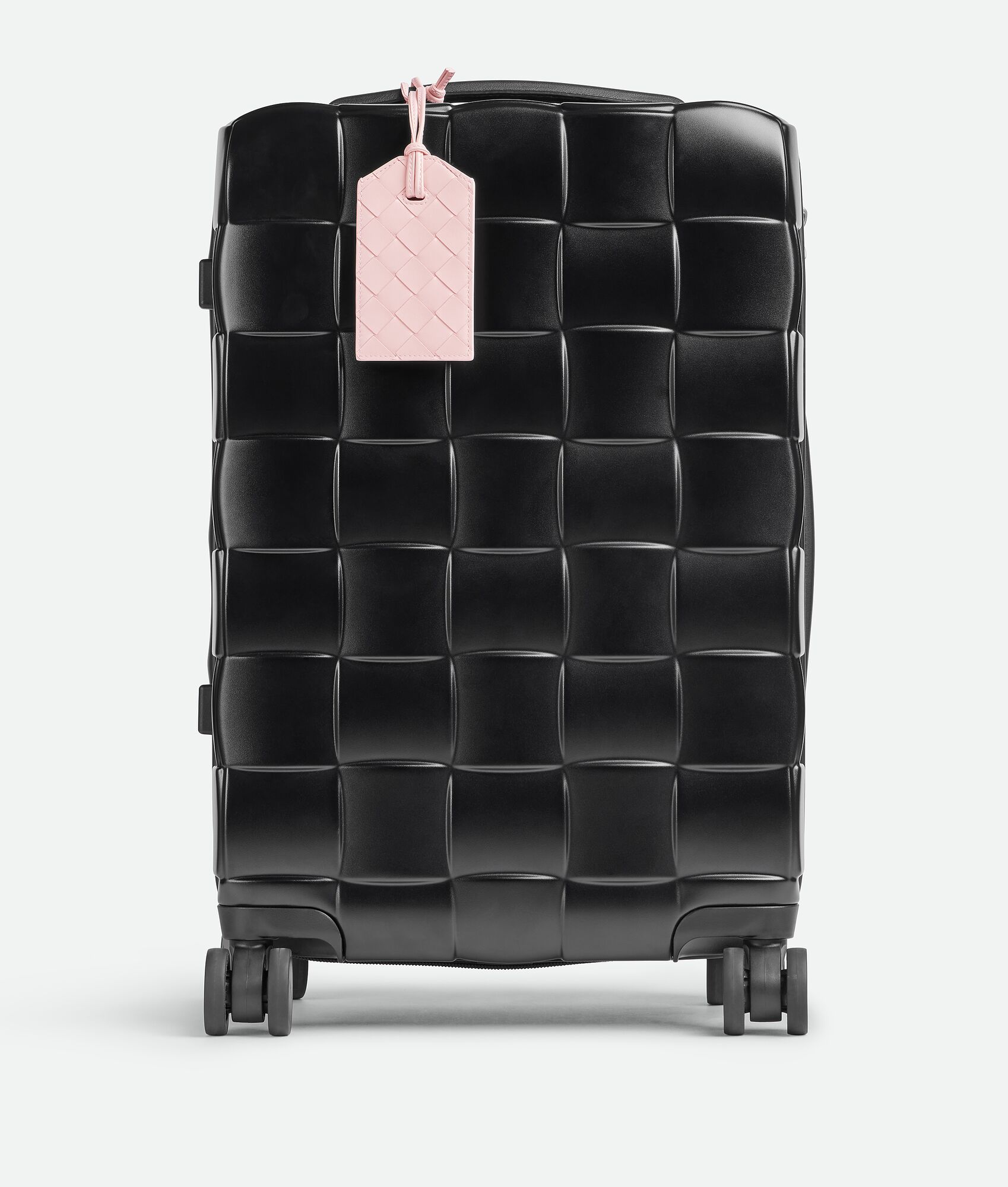 BOTTEGA VENETA Intrecciato编织绳带标签夹