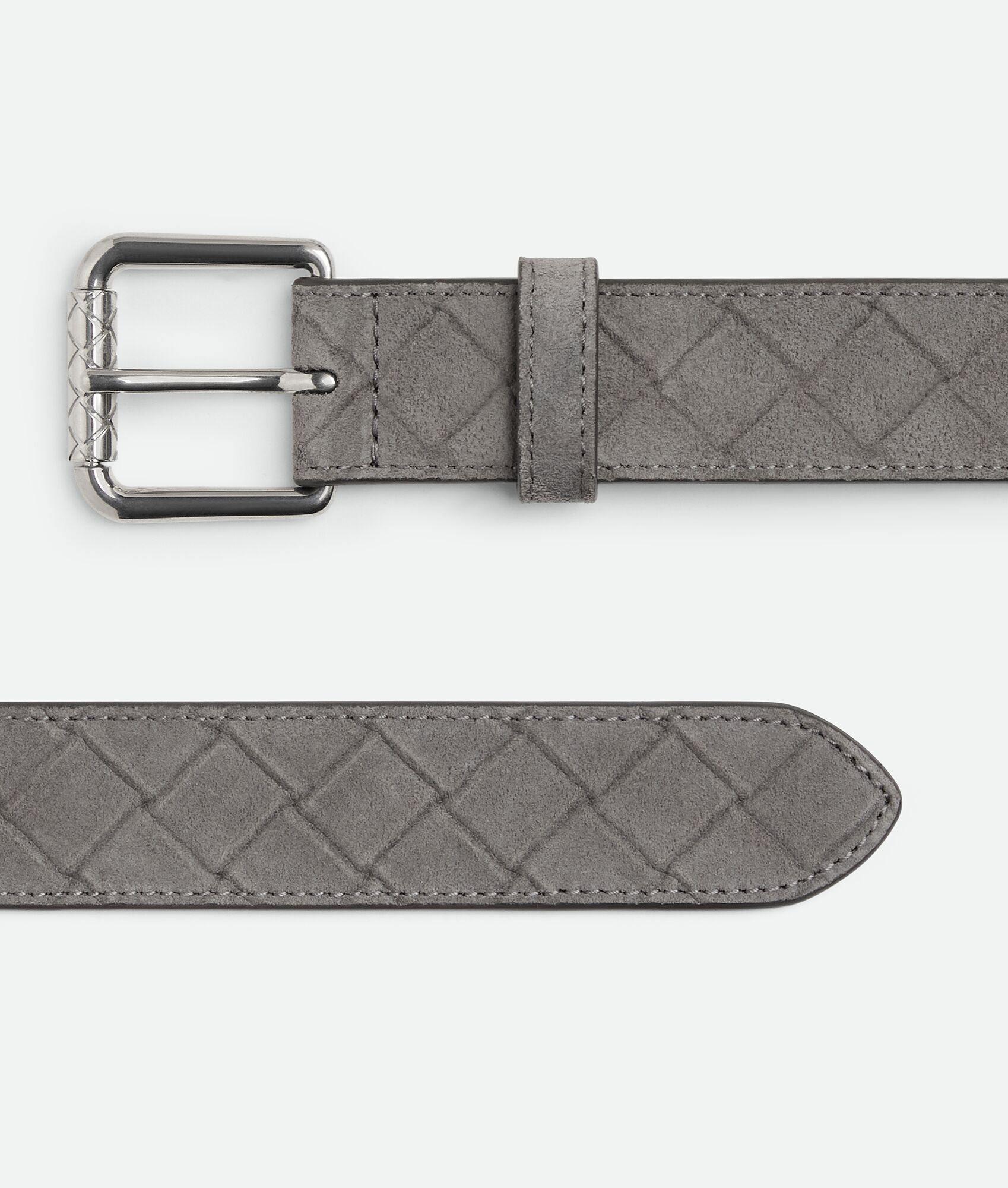 BOTTEGA VENETA Intrecciato Stamp编织腰带