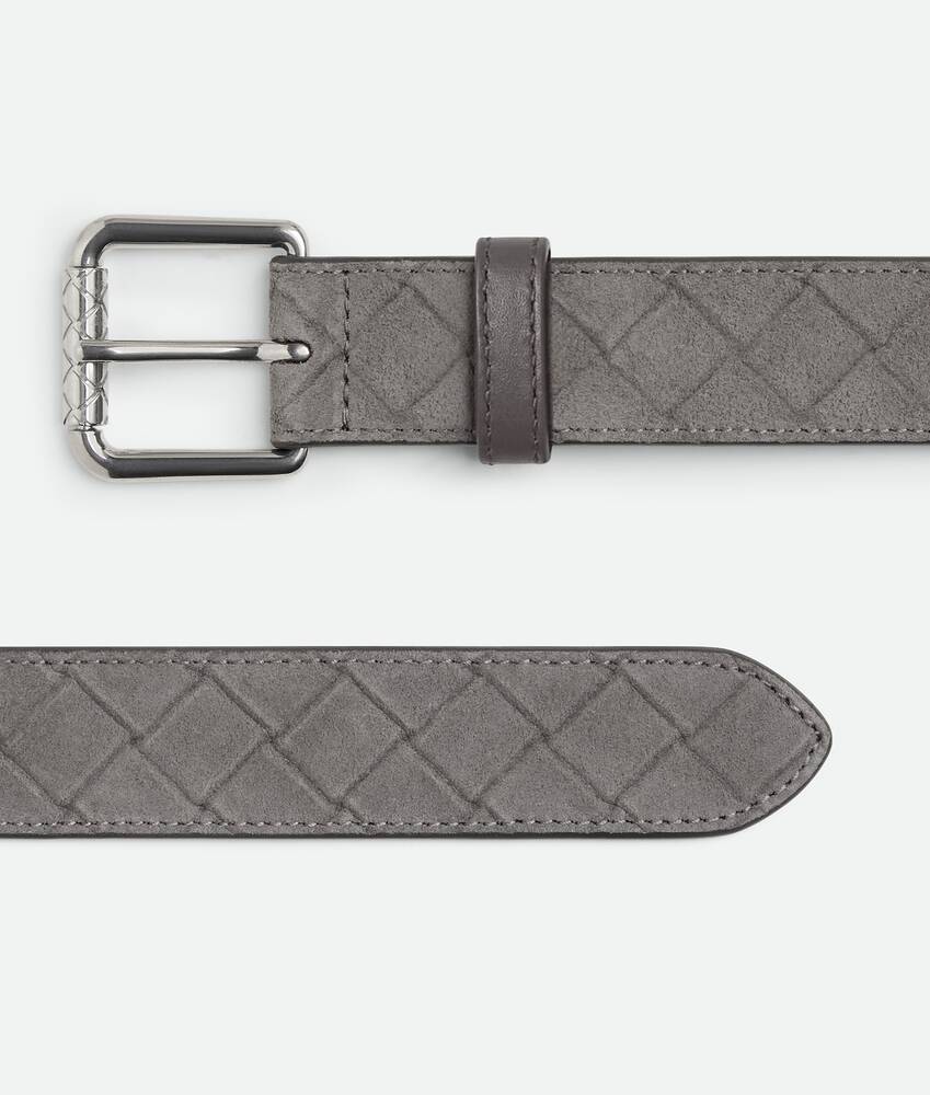 BOTTEGA VENETA Intrecciato Stamp编织腰带