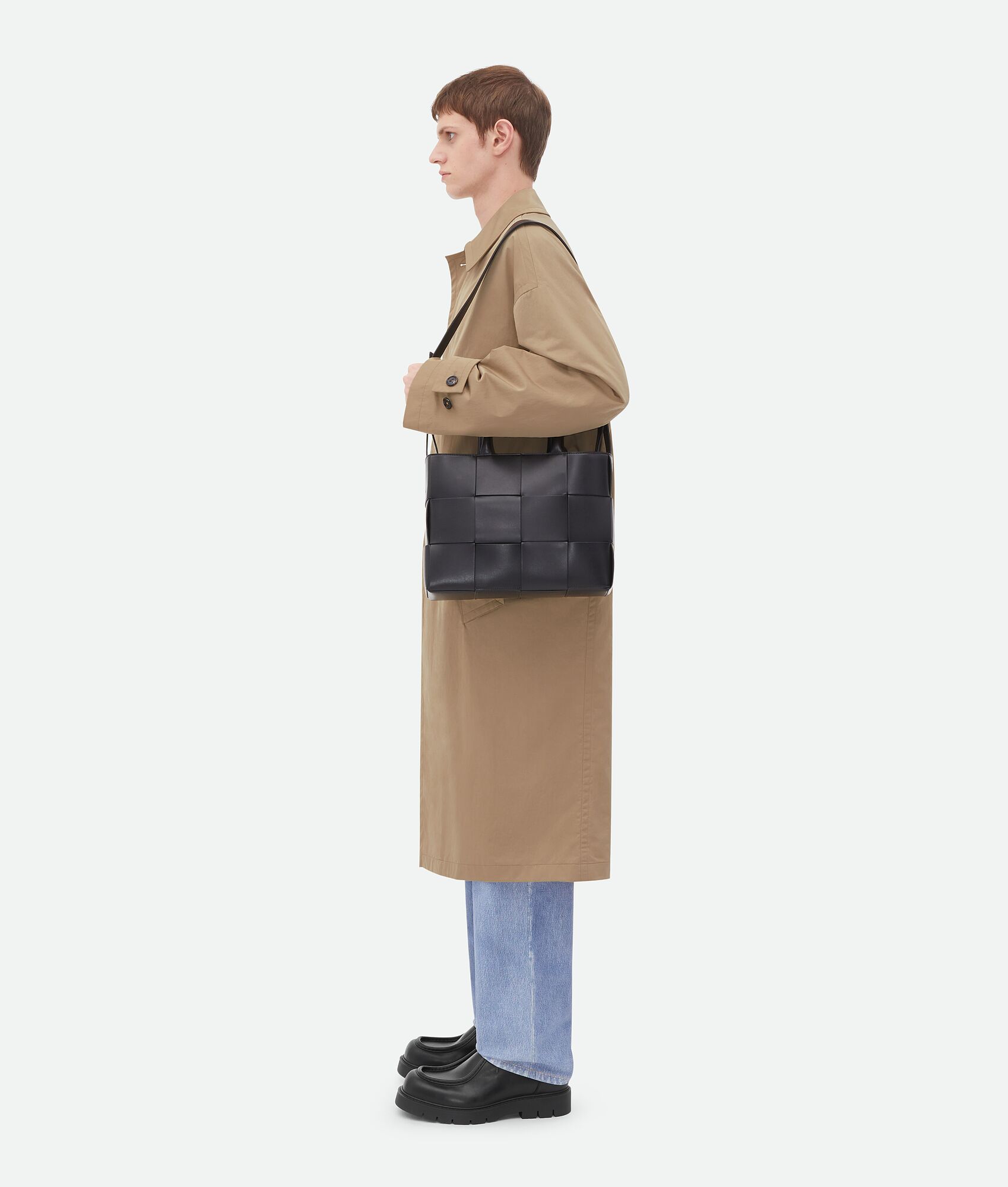 BOTTEGA VENETA 小号Arco Tote托特手袋，配背带