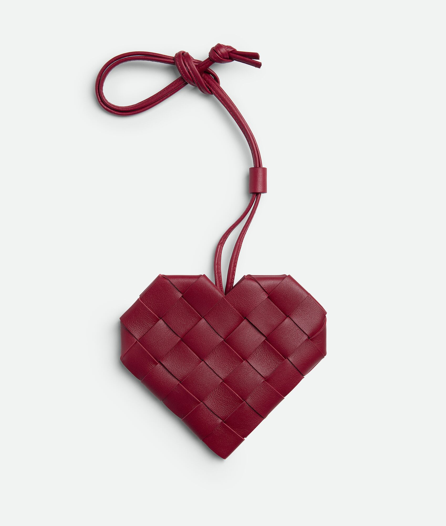 BOTTEGA VENETA Intreccio编织心形手拿包