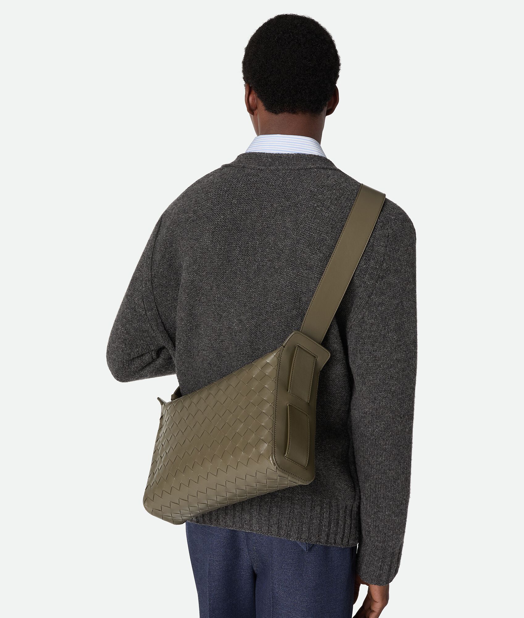 BOTTEGA VENETA Intrecciato编织Tribeca手提包