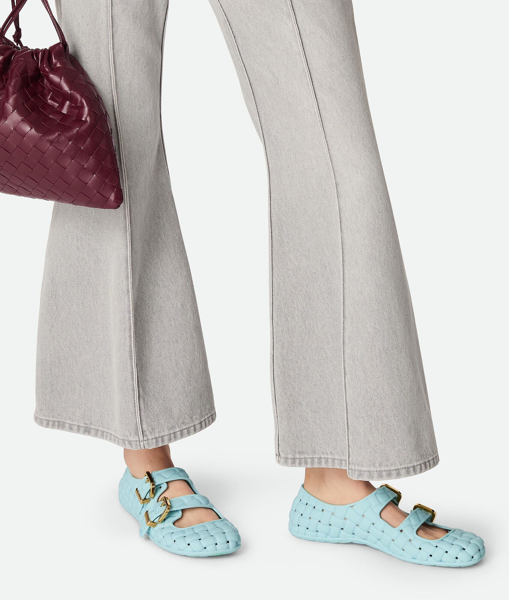 BOTTEGA VENETA 女士Amy玛丽珍芭蕾舞鞋