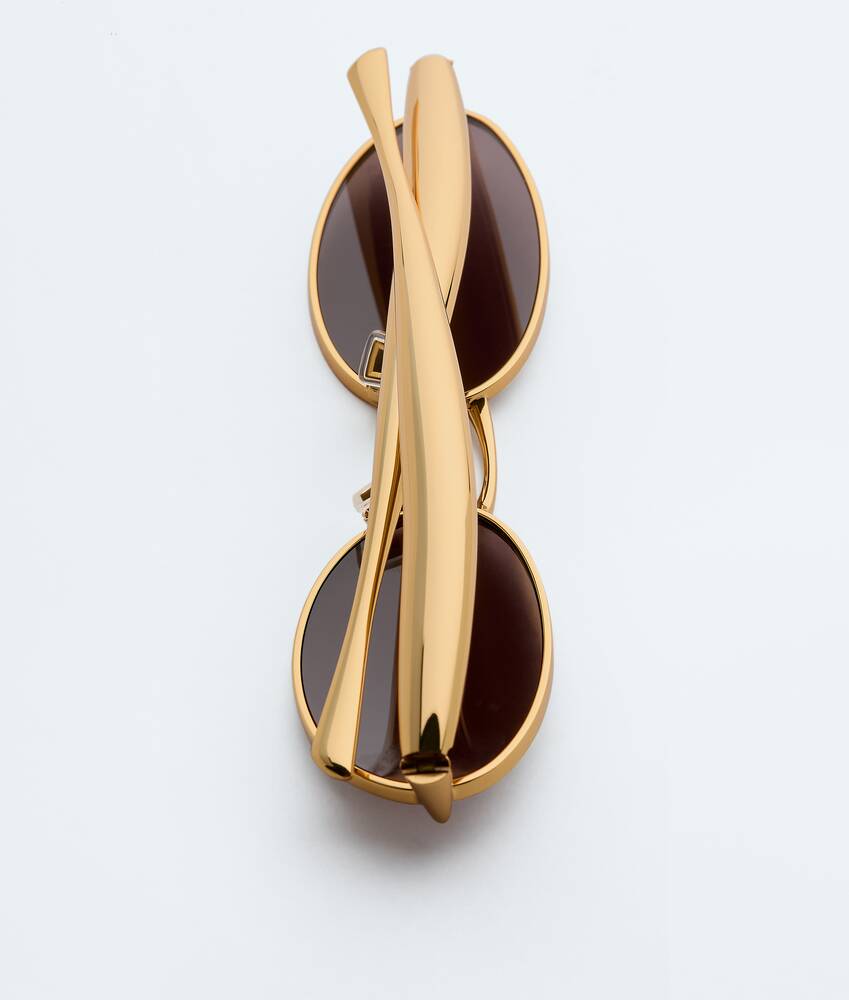 BOTTEGA VENETA Sardine椭圆形太阳镜