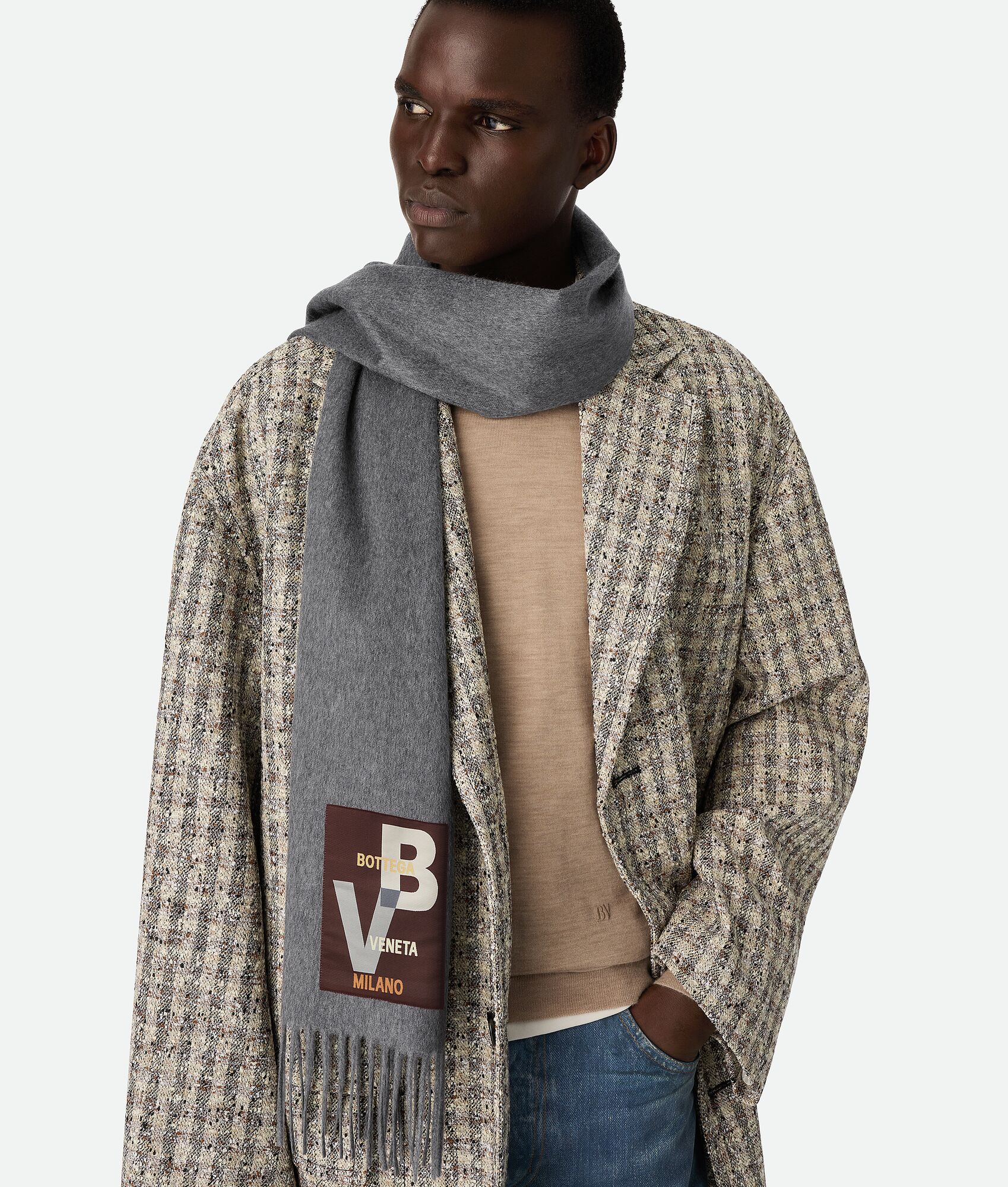 BOTTEGA VENETA 山羊绒围巾