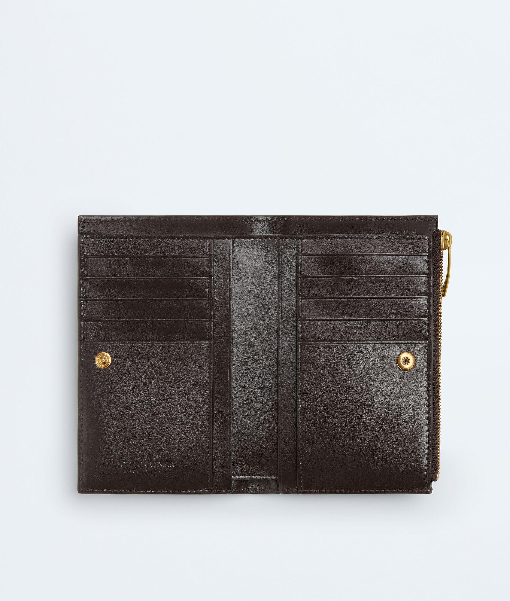 BOTTEGA VENETA 中号Intrecciato编织双折钱包