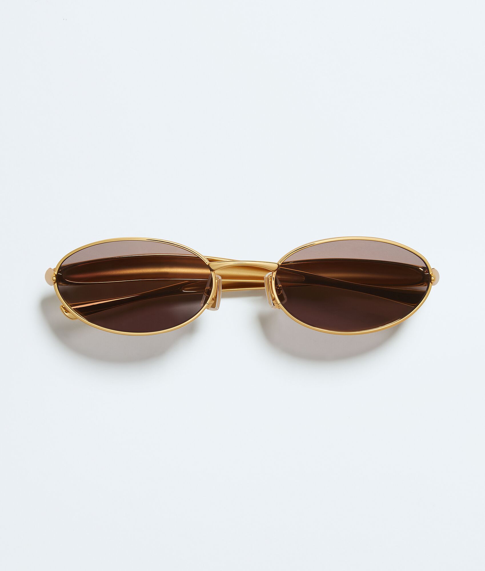 BOTTEGA VENETA Sardine椭圆形太阳镜