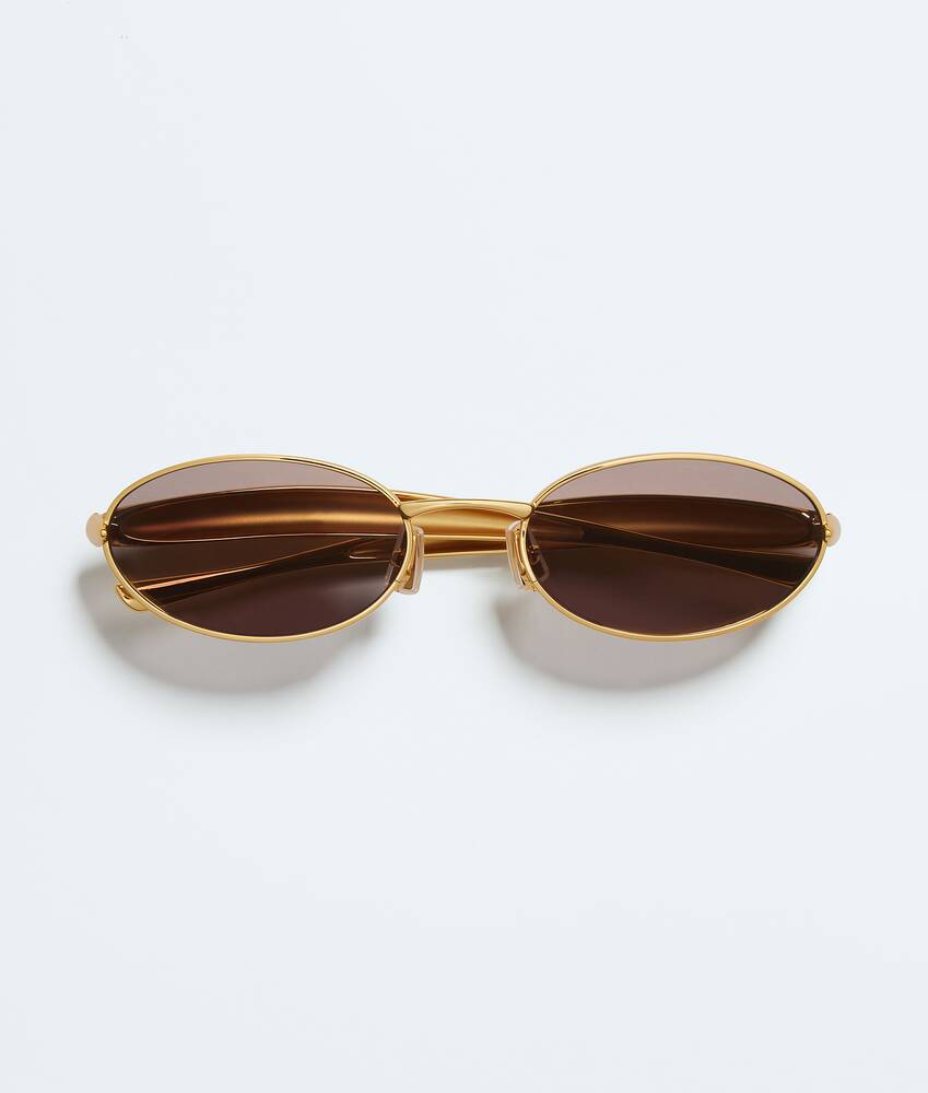 BOTTEGA VENETA Sardine椭圆形太阳镜