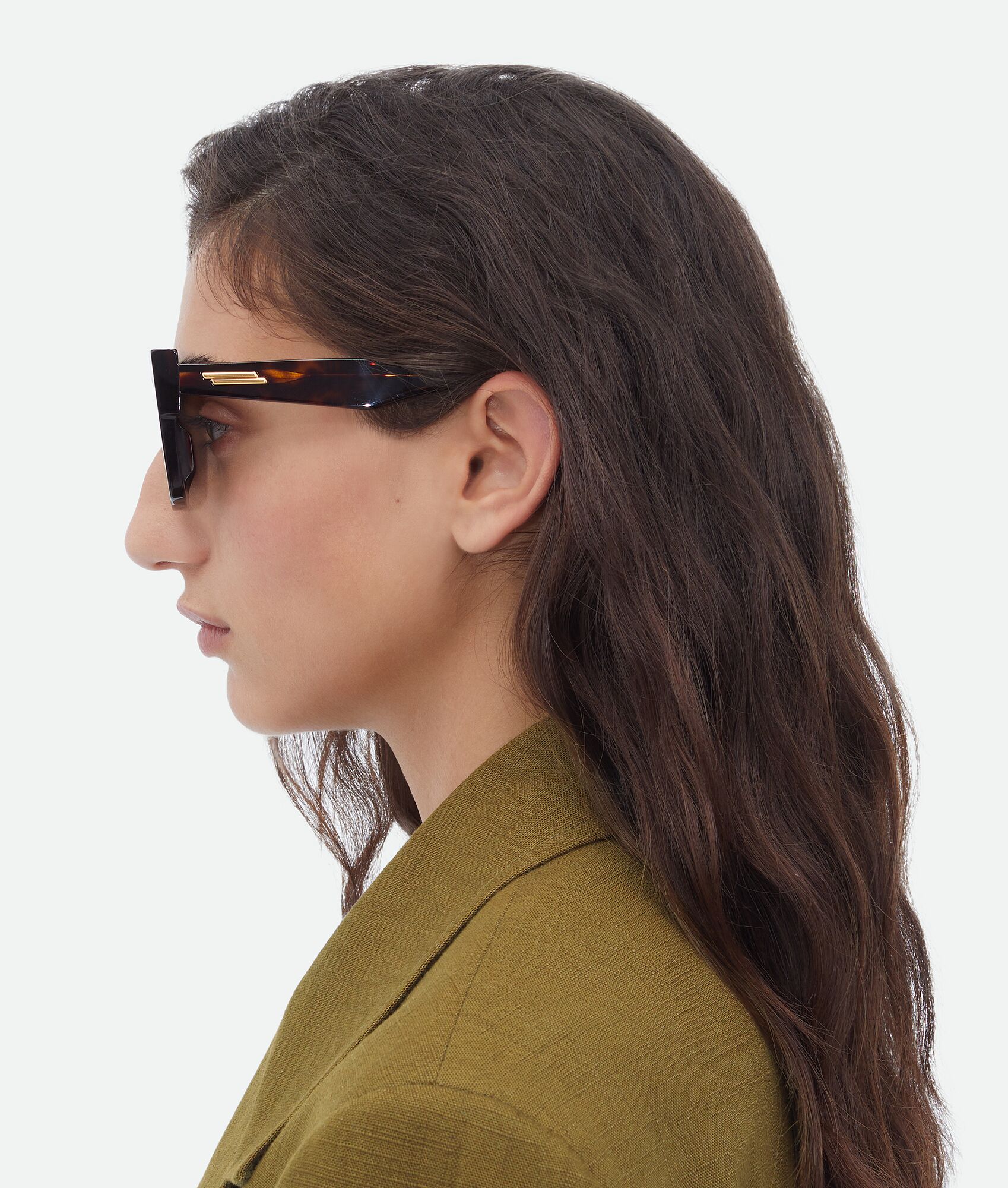 BOTTEGA VENETA Classic方形太阳眼镜